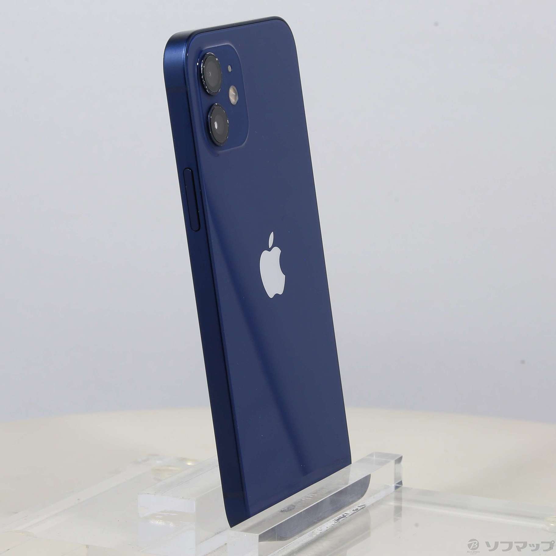 中古】iPhone12 64GB ブルー MGHR3J／A SIMフリー [2133049202031