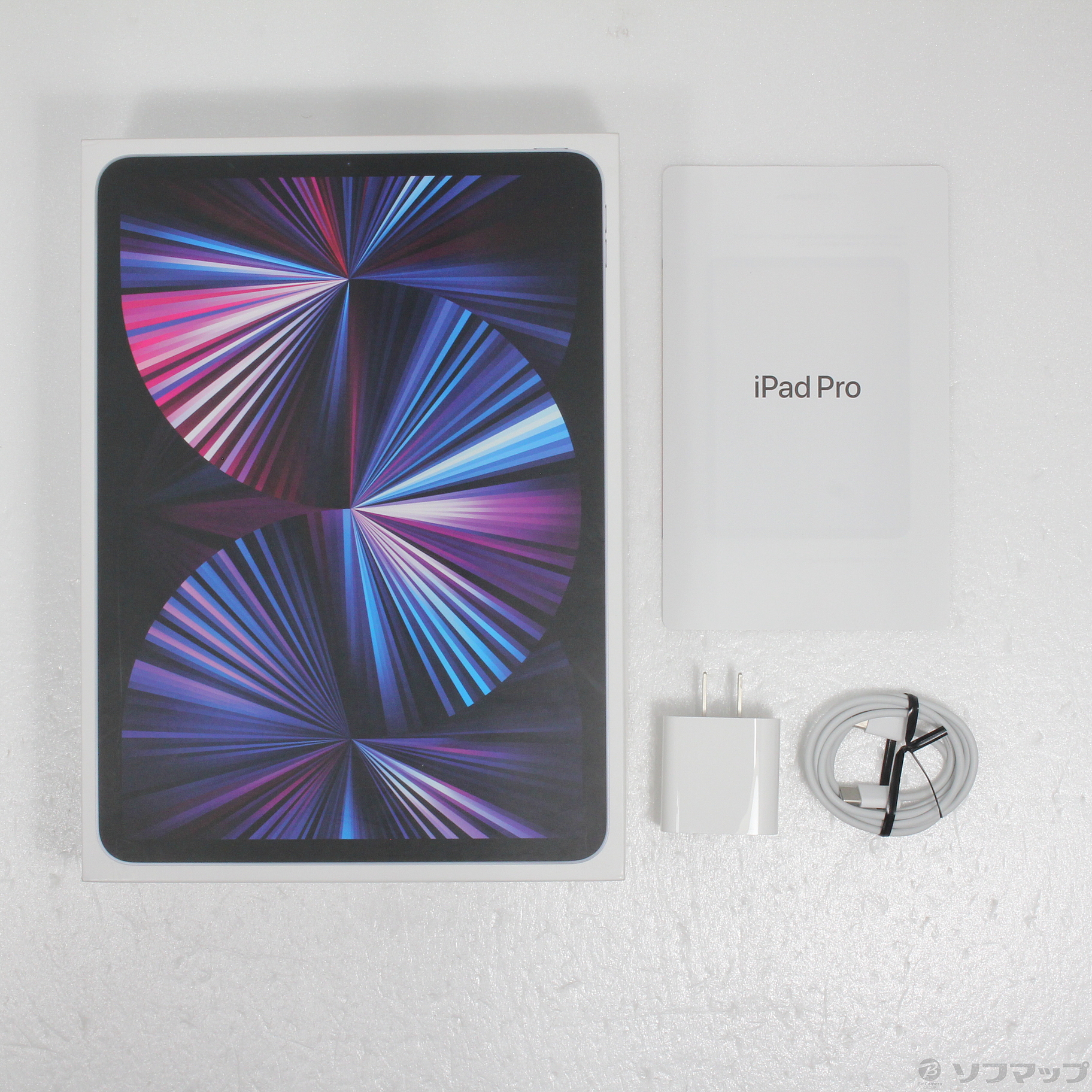 中古】iPad Pro 11インチ 第3世代 128GB シルバー MHQT3J／A Wi-Fi