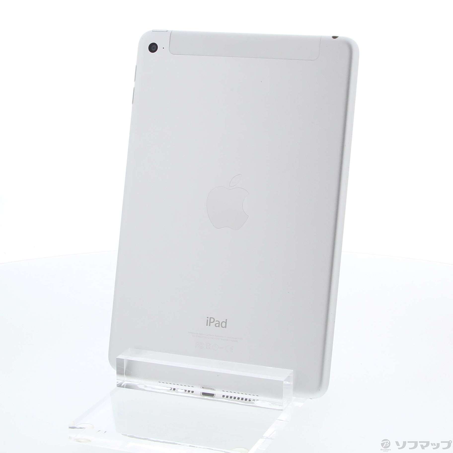 中古】iPad mini 4 64GB シルバー MK732J／A SoftBank [2133049204356