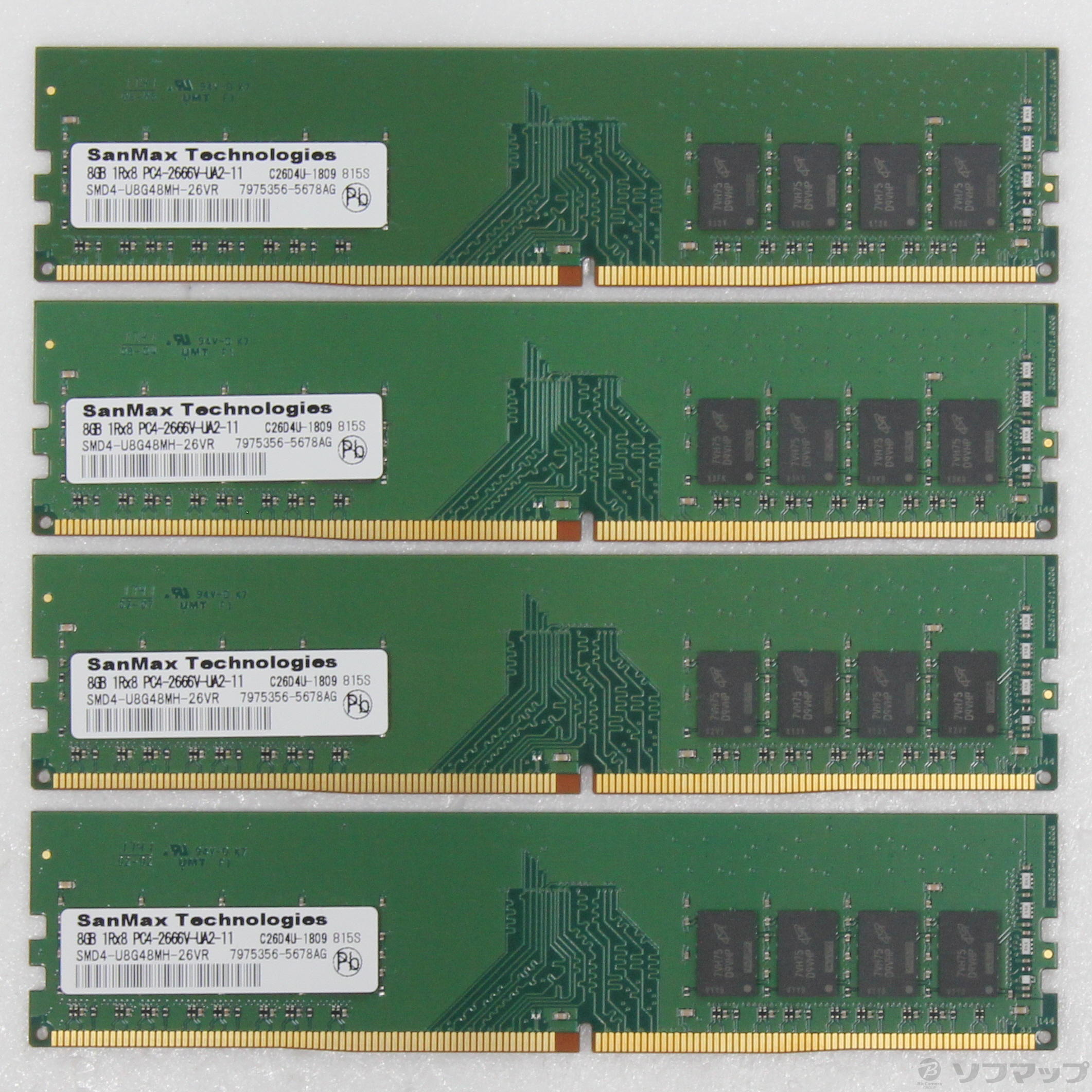 DDR4-2666 / 8gb×4枚　32GB