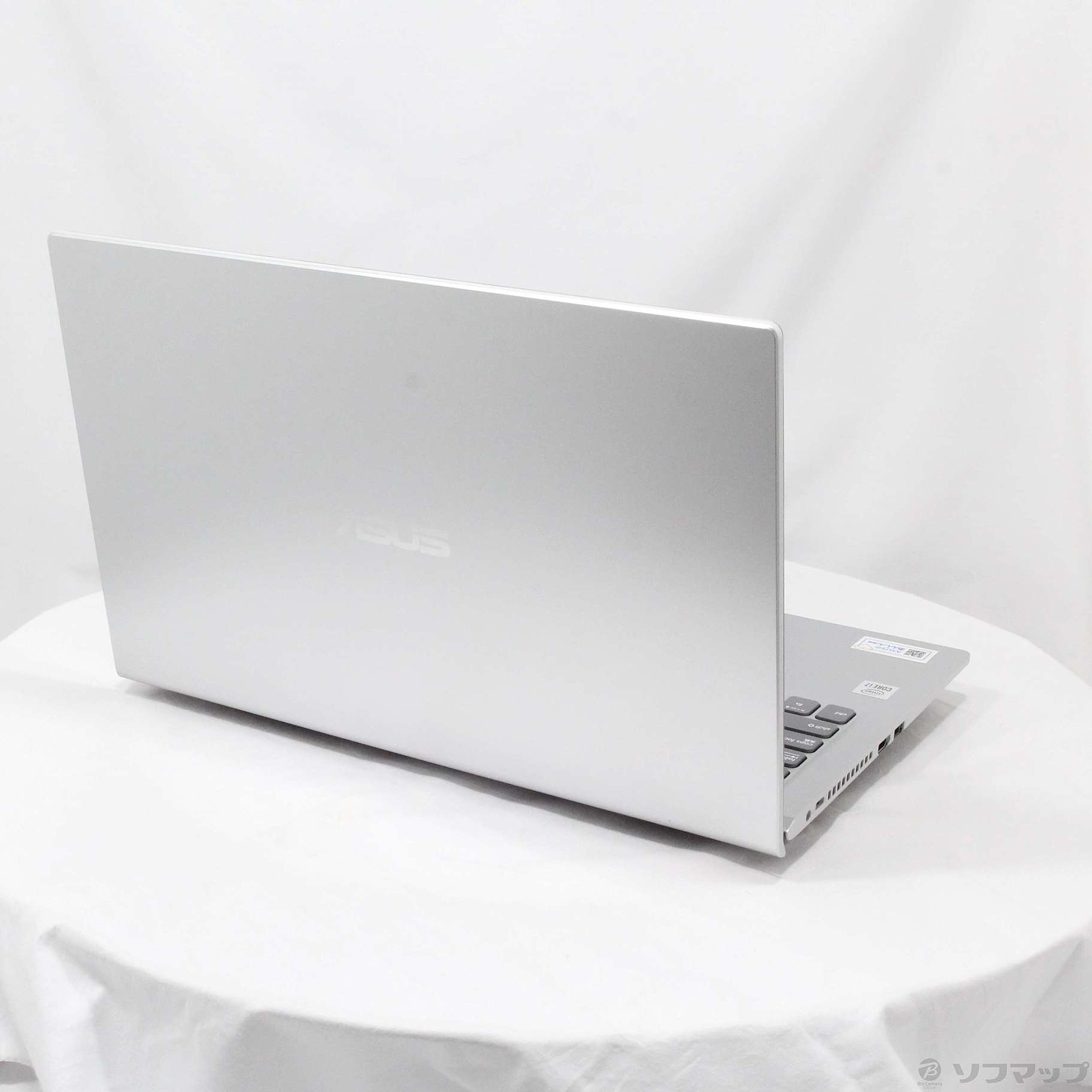 中古】ASUS X515JA X515JA-BQ2321WX トランスペアレントシルバー