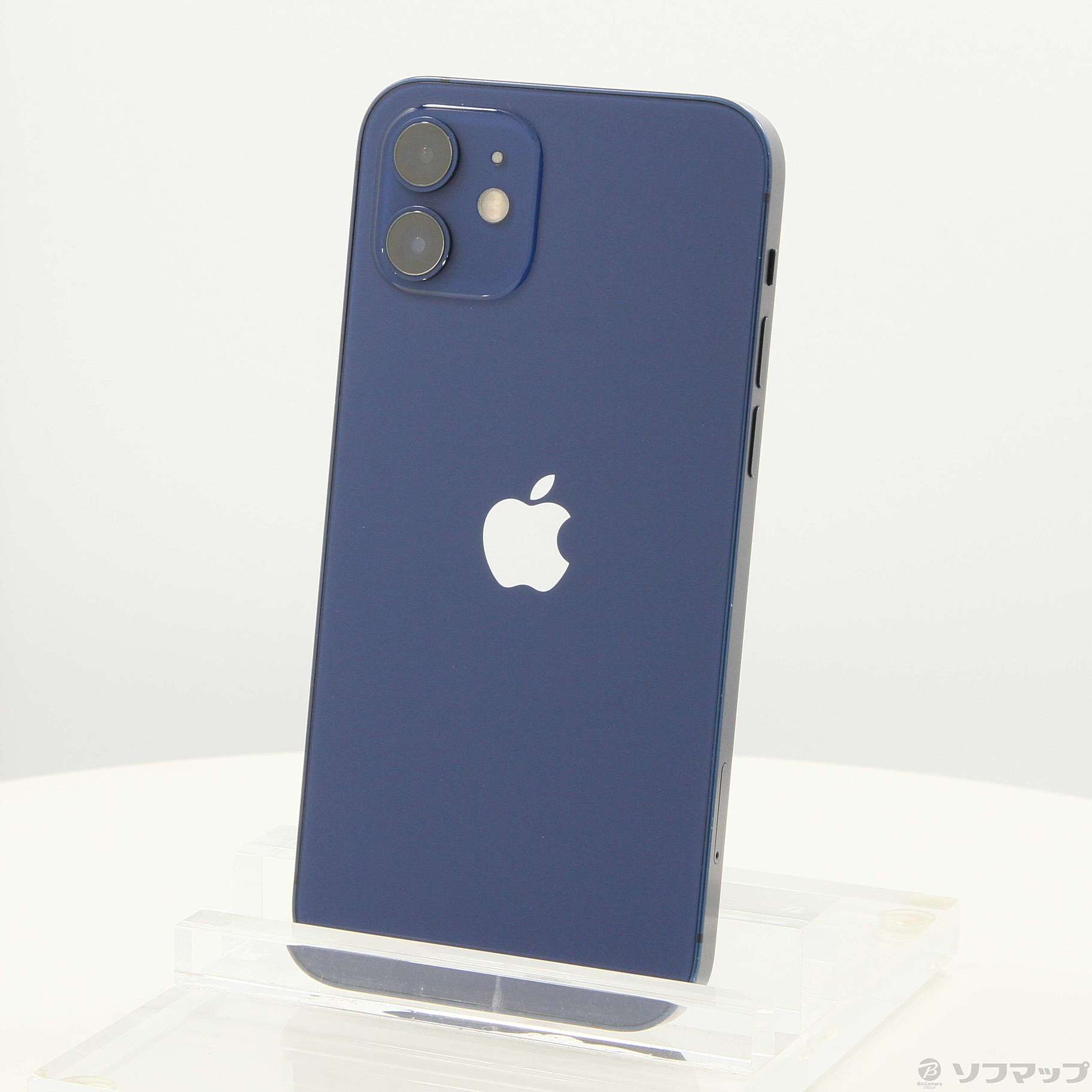 中古】iPhone12 128GB ブルー NGHX3J／A SIMフリー [2133049209030