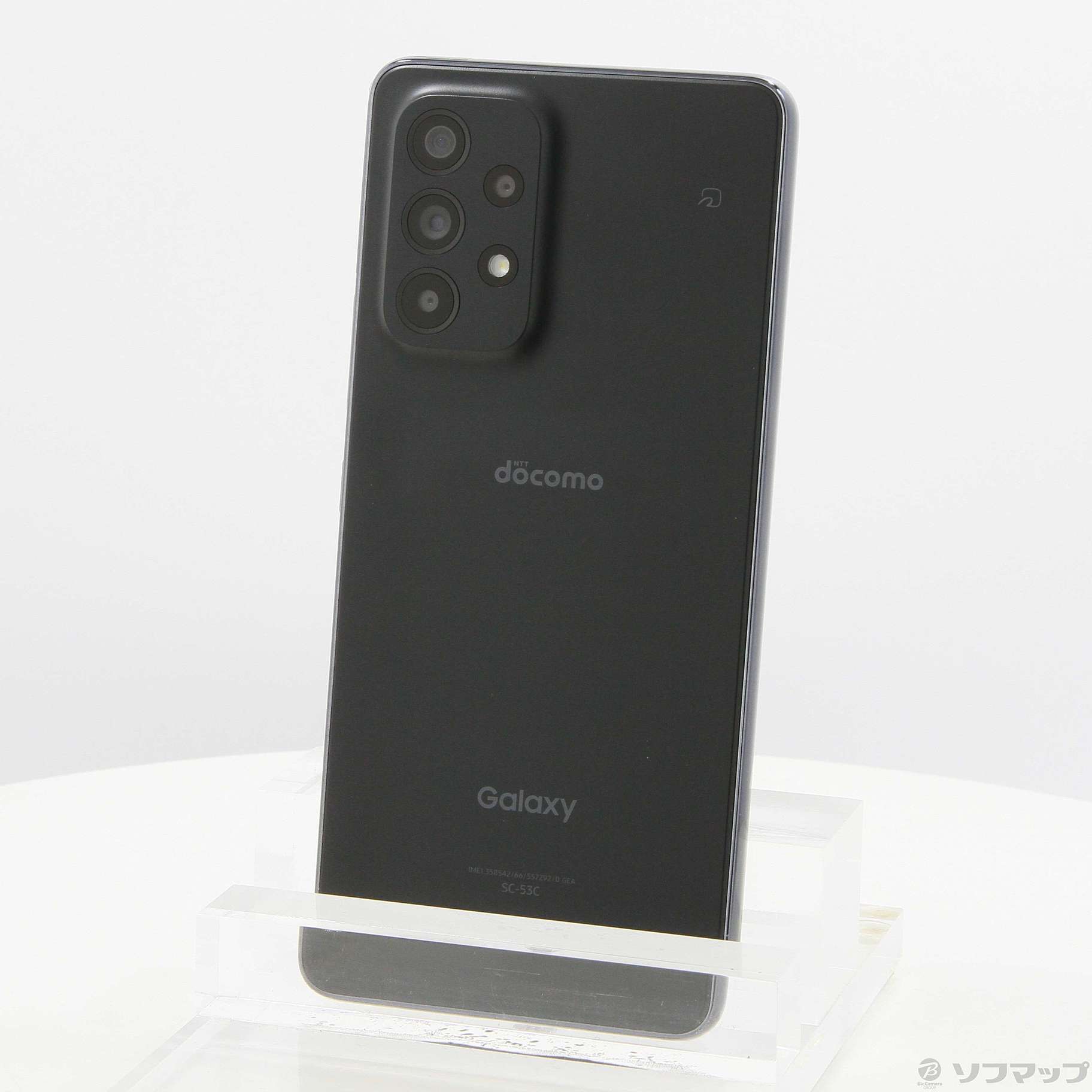 中古】Galaxy A53 5G 128GB オーサムブラック SC-53C docomoロック解除