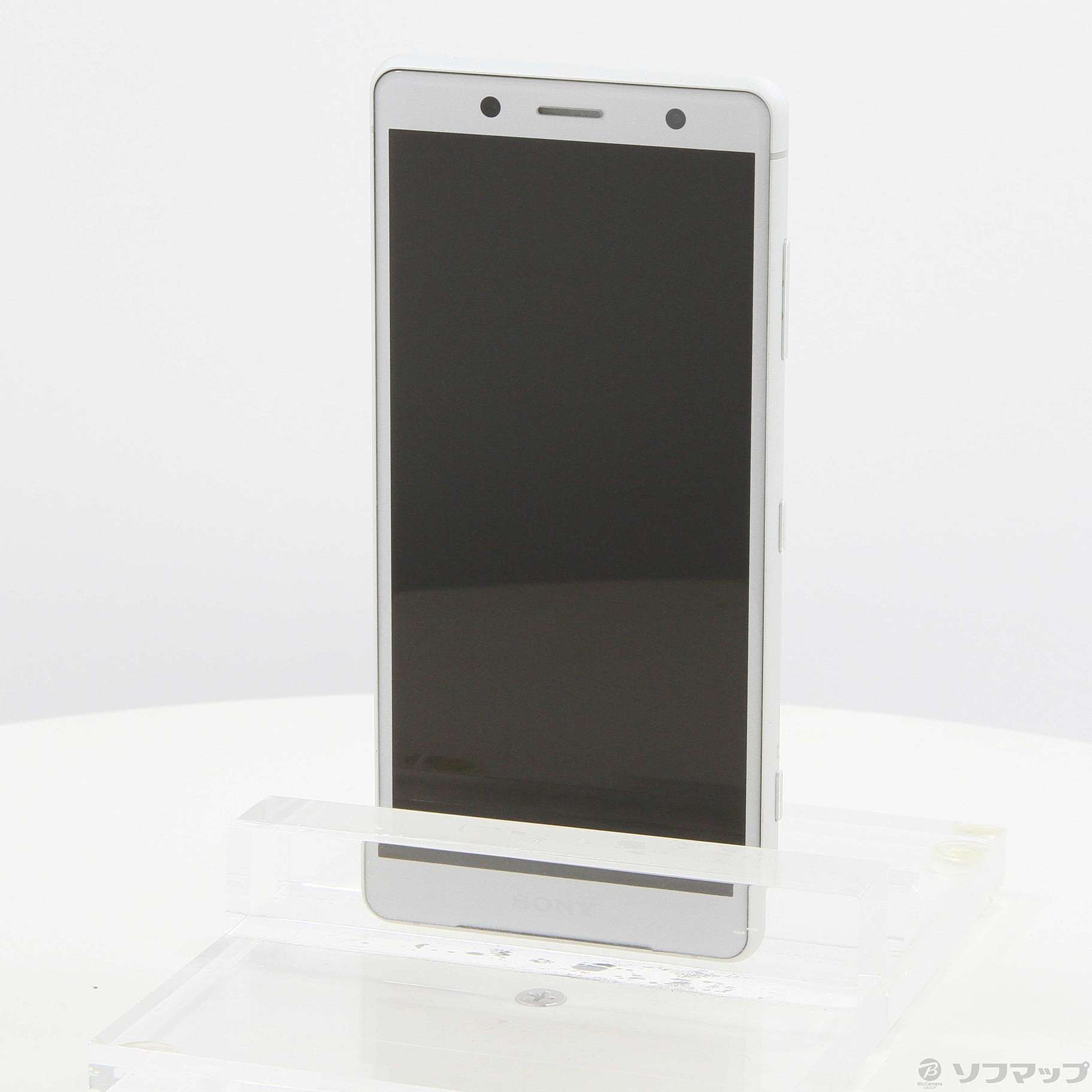 中古】Xperia XZ2 Compact 64GB ホワイトシルバー SO-05K docomoロック