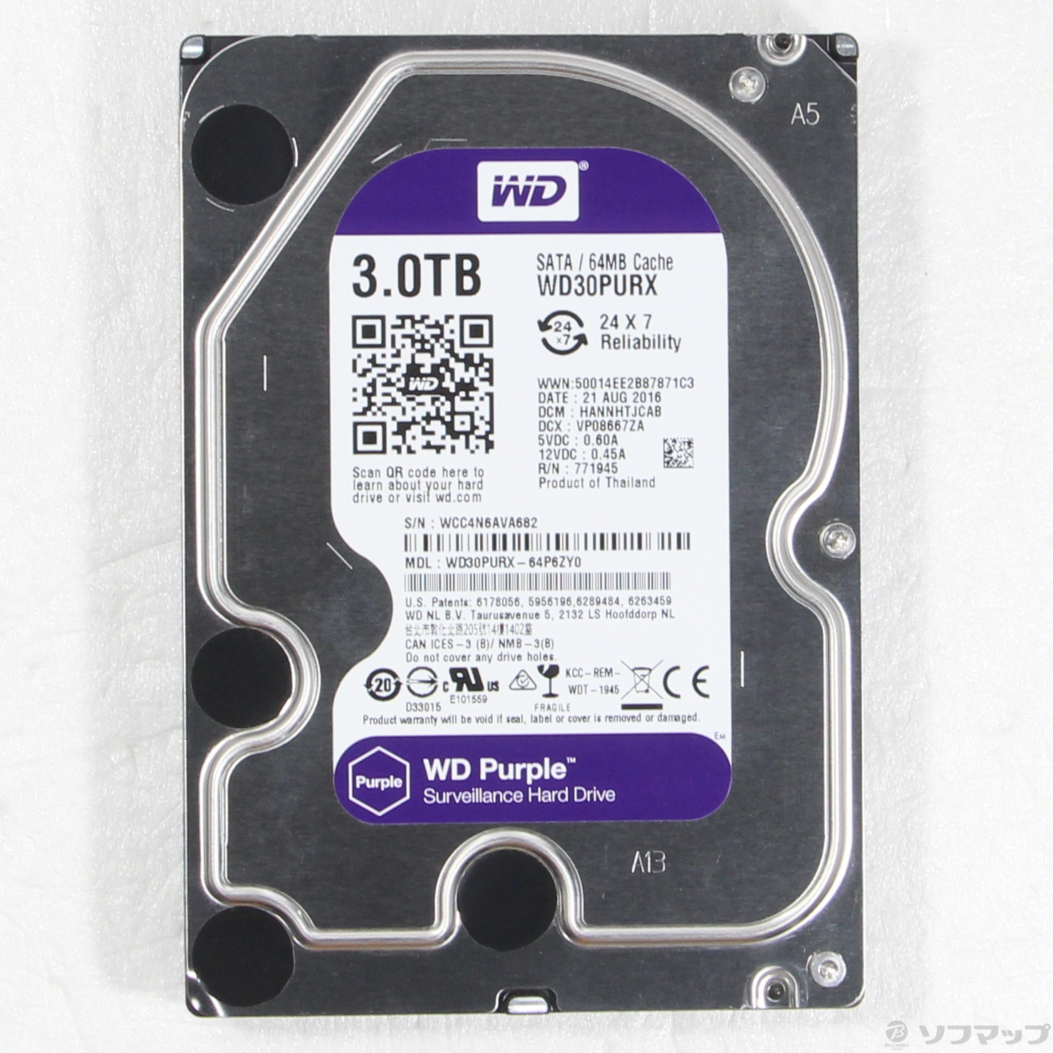 【中古】WD30PURX-64P6ZY0 [2133049214966] - リコレ！|ビックカメラグループ ソフマップの中古通販サイト