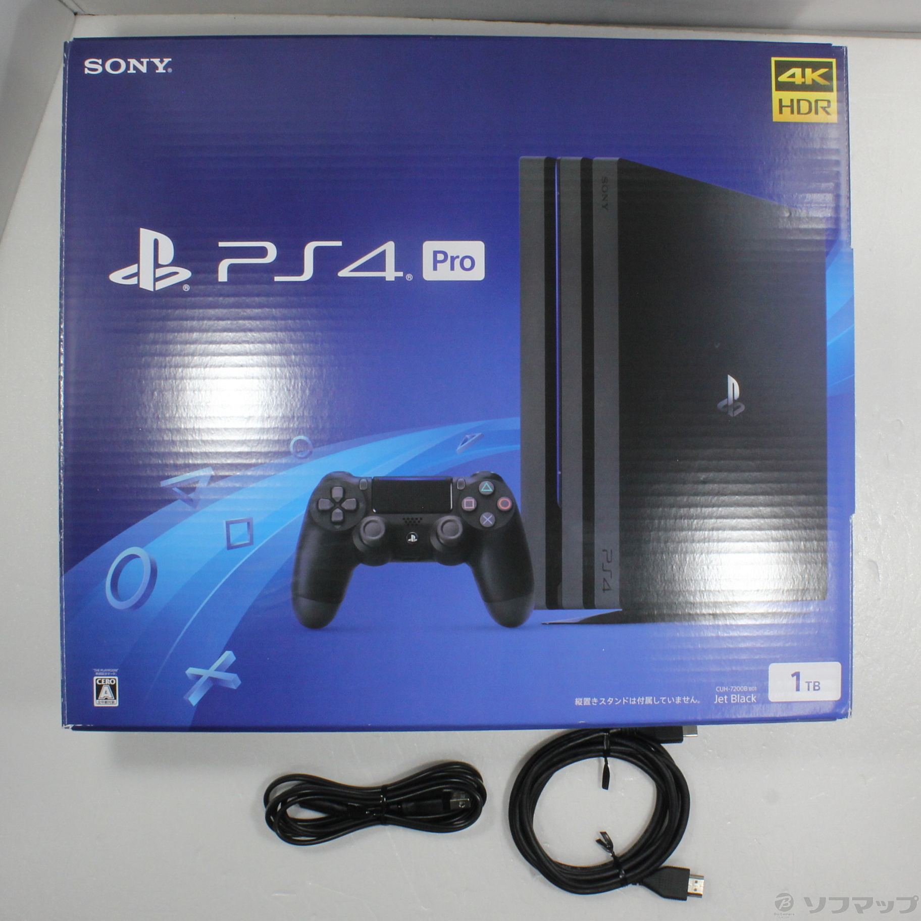PlayStation 4 Pro ジェットブラック 1TB CUH-7200-
