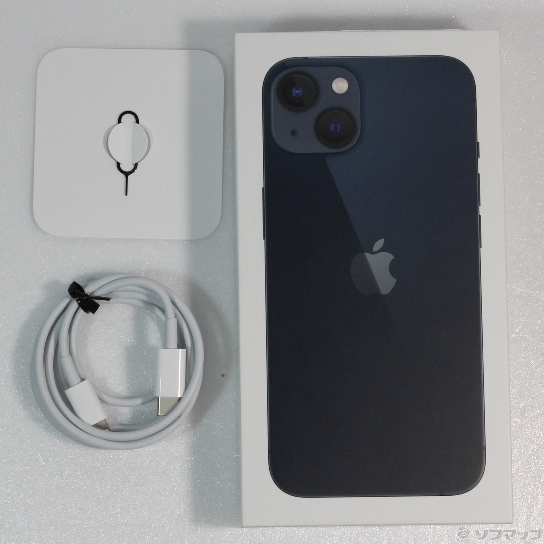 中古】iPhone13 128GB ミッドナイト MLNC3J／A SIMフリー