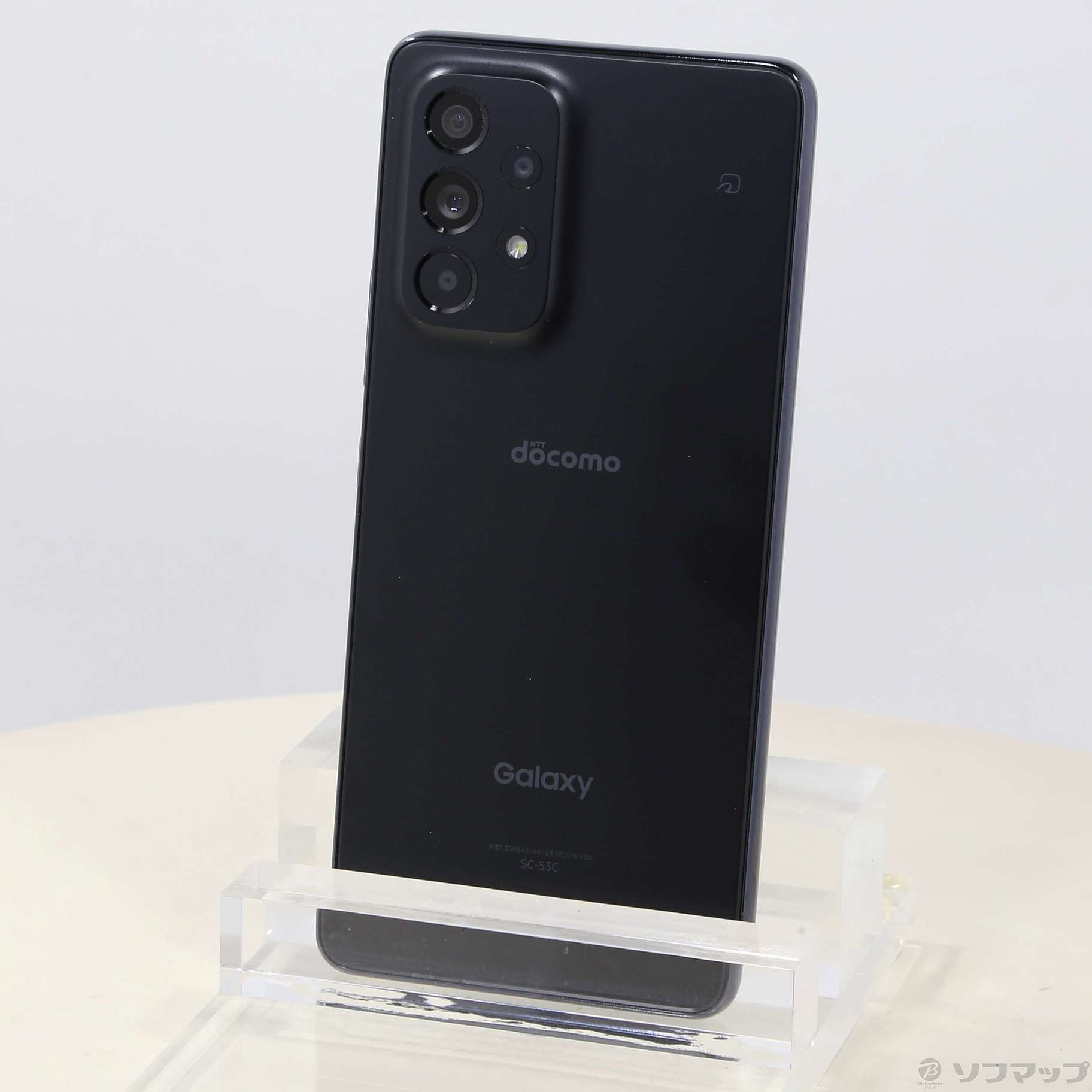 中古】Galaxy A53 5G 128GB オーサムブラック SC-53C docomoロック解除