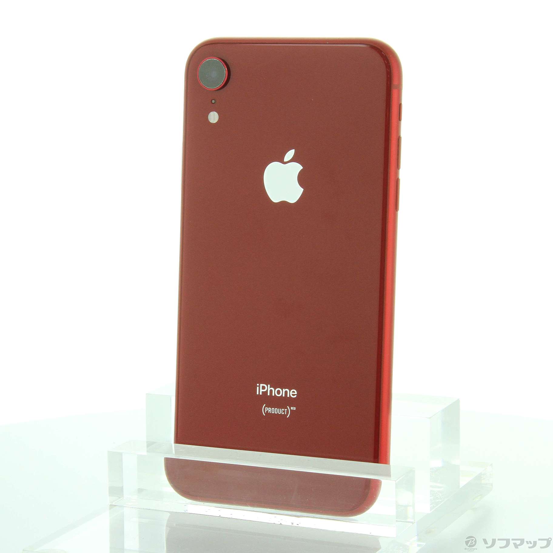 iPhoneXR SIMフリー レッド 128GB ケース付き機種名iPhoneX