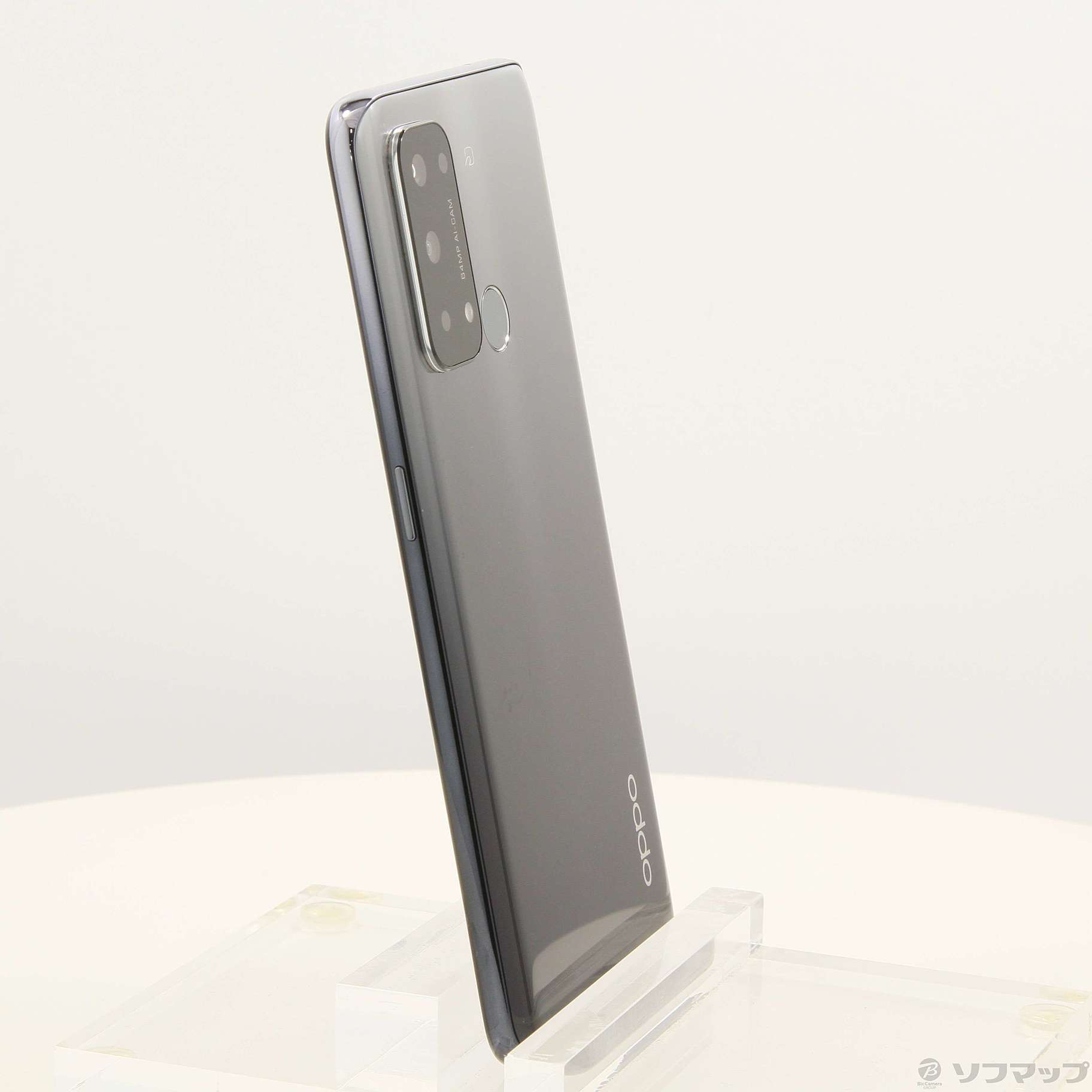 中古】OPPO Reno5 A 128GB シルバーブラック A101OP Y!mobile