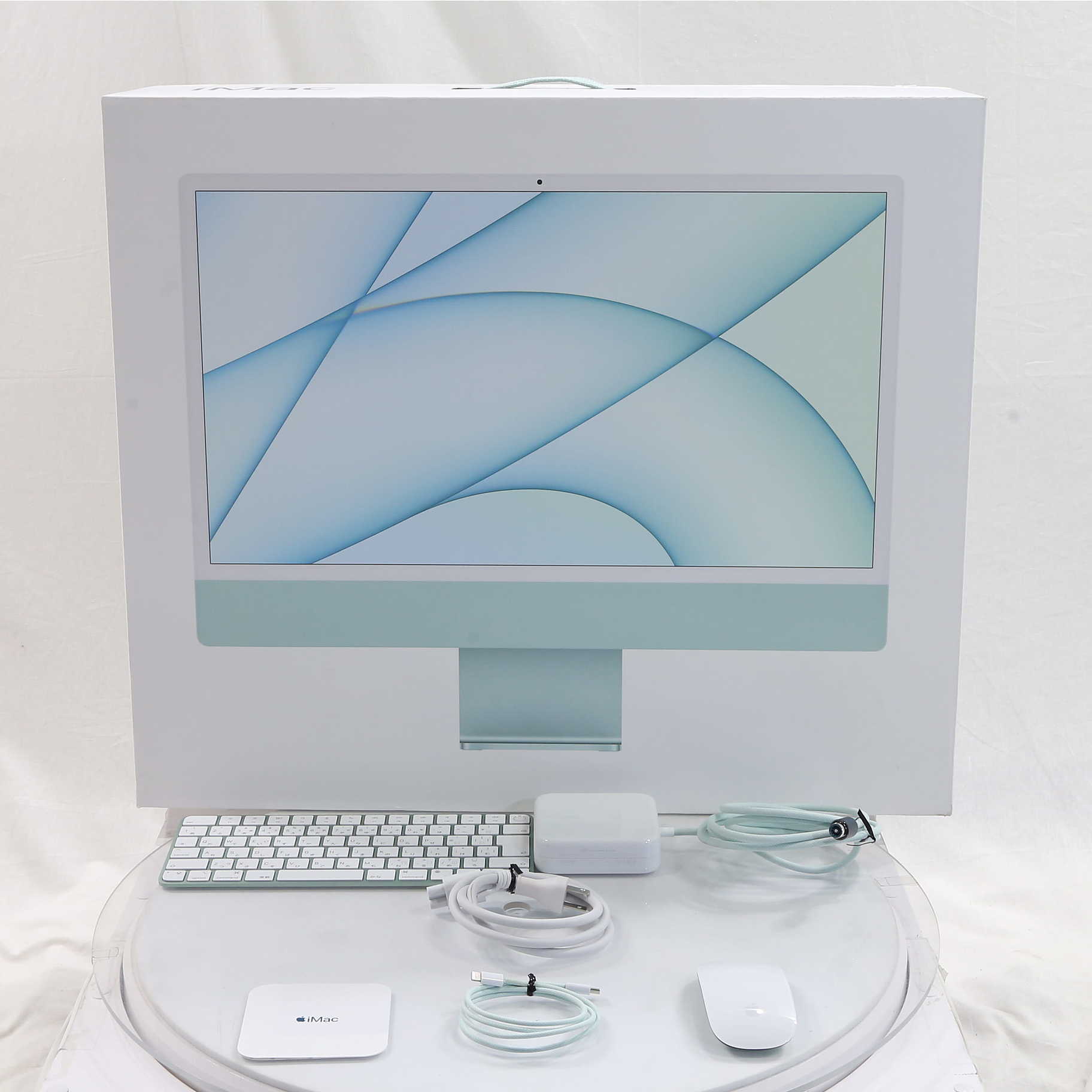 中古品〕 iMac 24-inch Mid 2021 MGPH3J／A Apple M1 8コアCPU_8コア