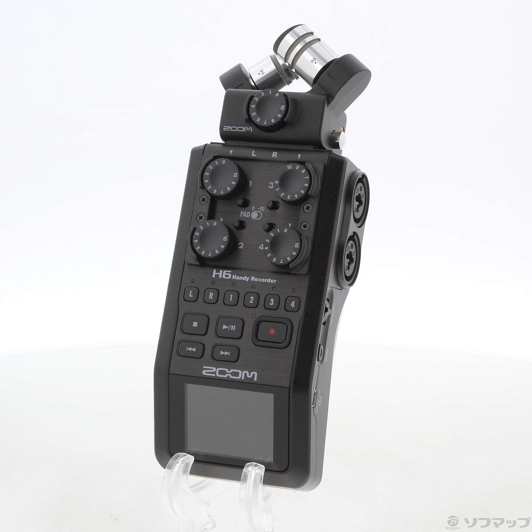 中古】Handy Recorder H6 ブラック [2133049248848] - 法人専用リコレ！|ソフマップの法人専用中古通販サイト