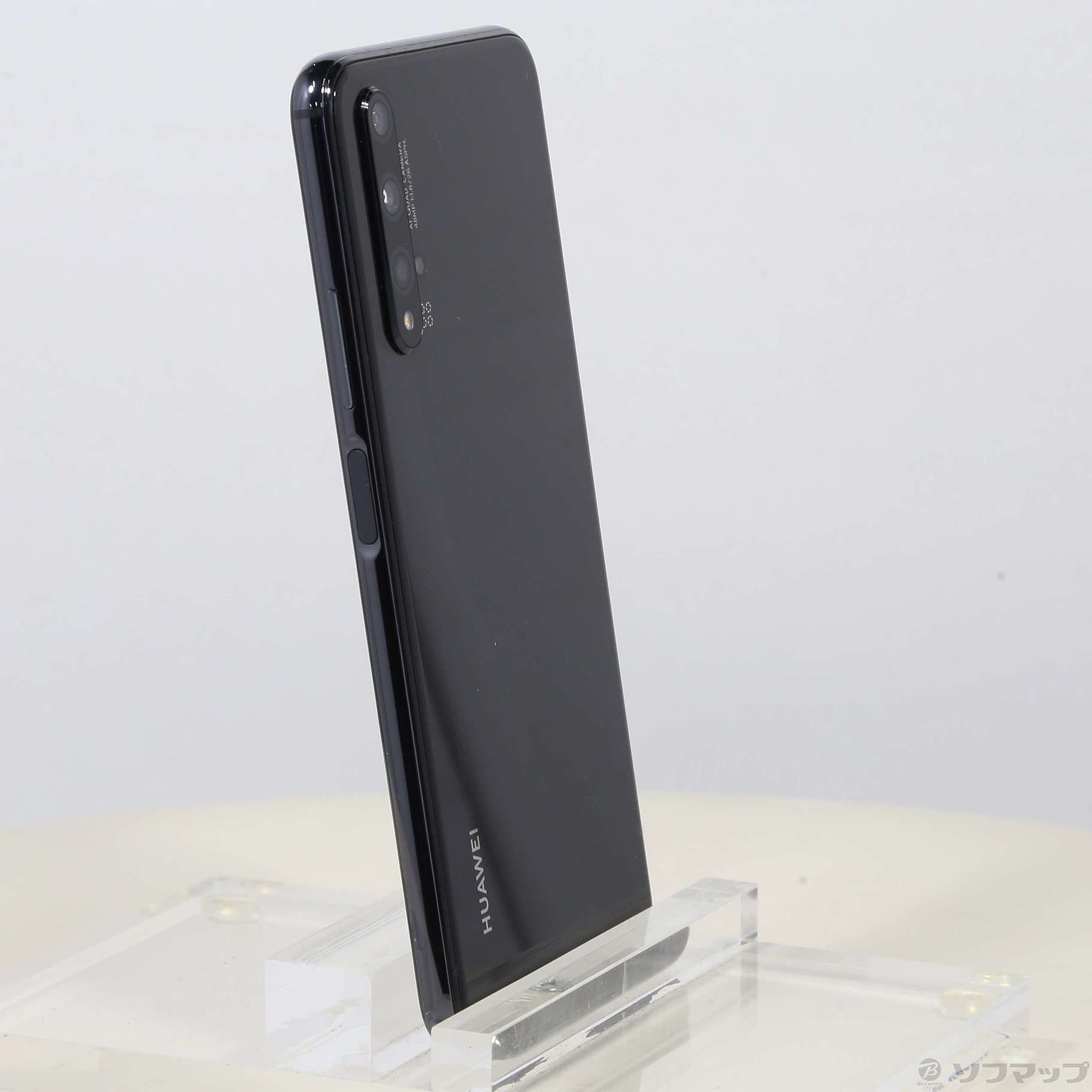 中古】HUAWEI nova 5T 128GB ブラック NOVA5TBLACK SIMフリー