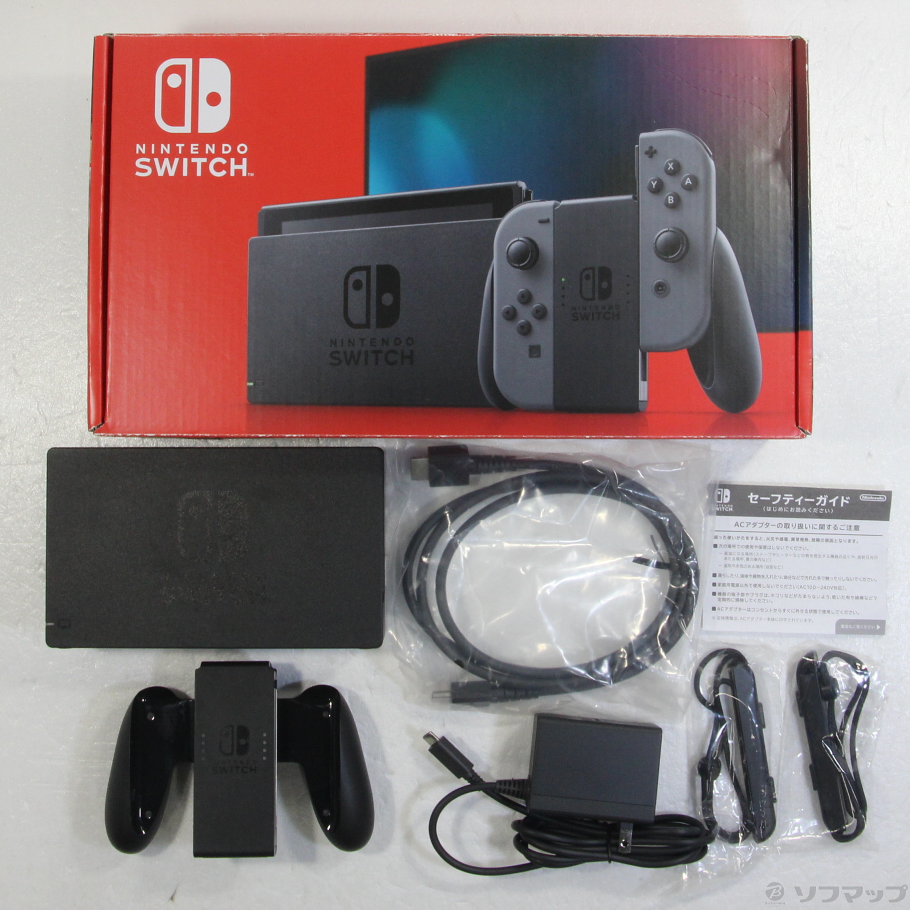 中古】Nintendo Switch Joy-Con (L) ／ (R) グレー (2019年8月モデル) [2133049273178] -  リコレ！|ビックカメラグループ ソフマップの中古通販サイト