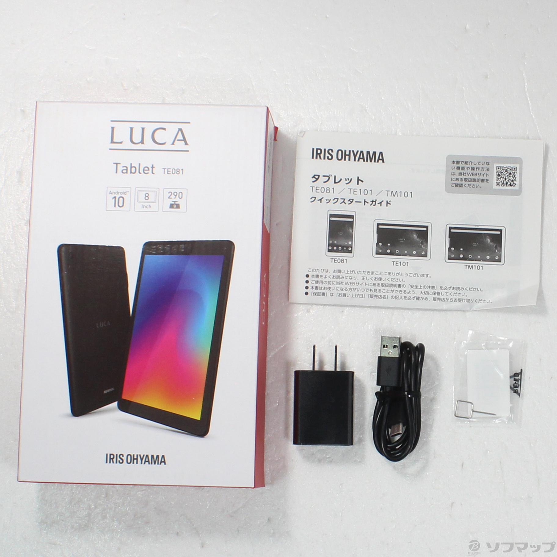 LUCA Tablet TE081 32GB ブラック TE081N1-B Wi-Fi