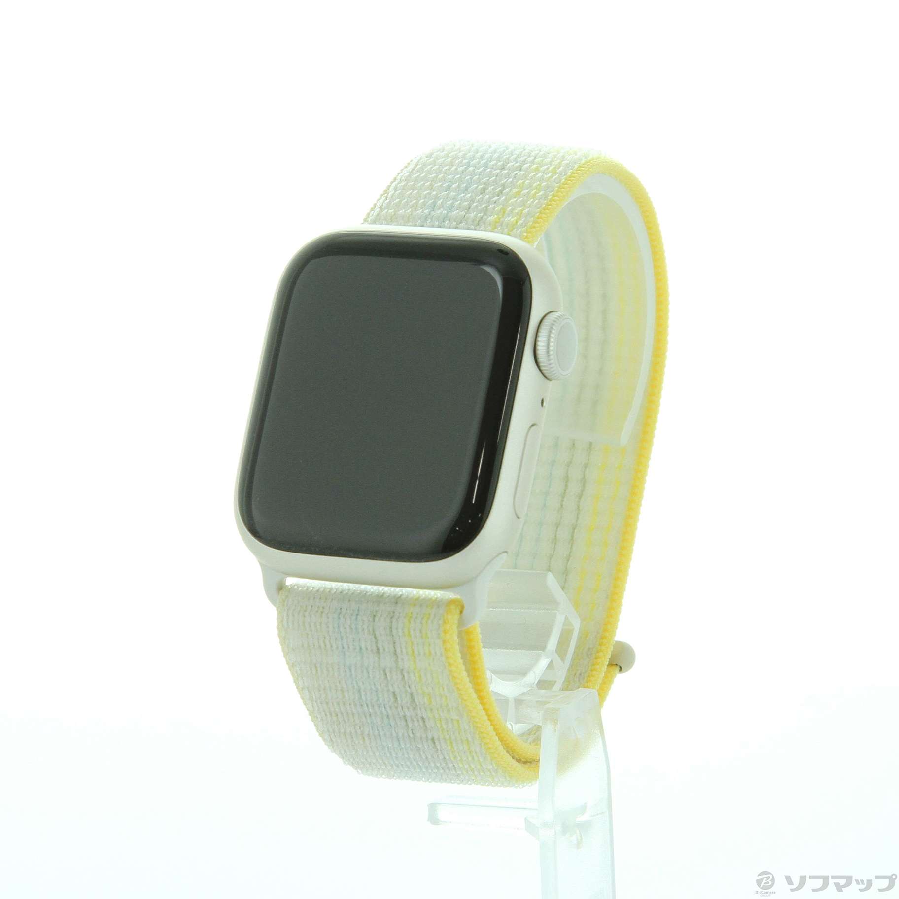 美品】apple watch 8 41mm GPSスターライト スポーツループ-