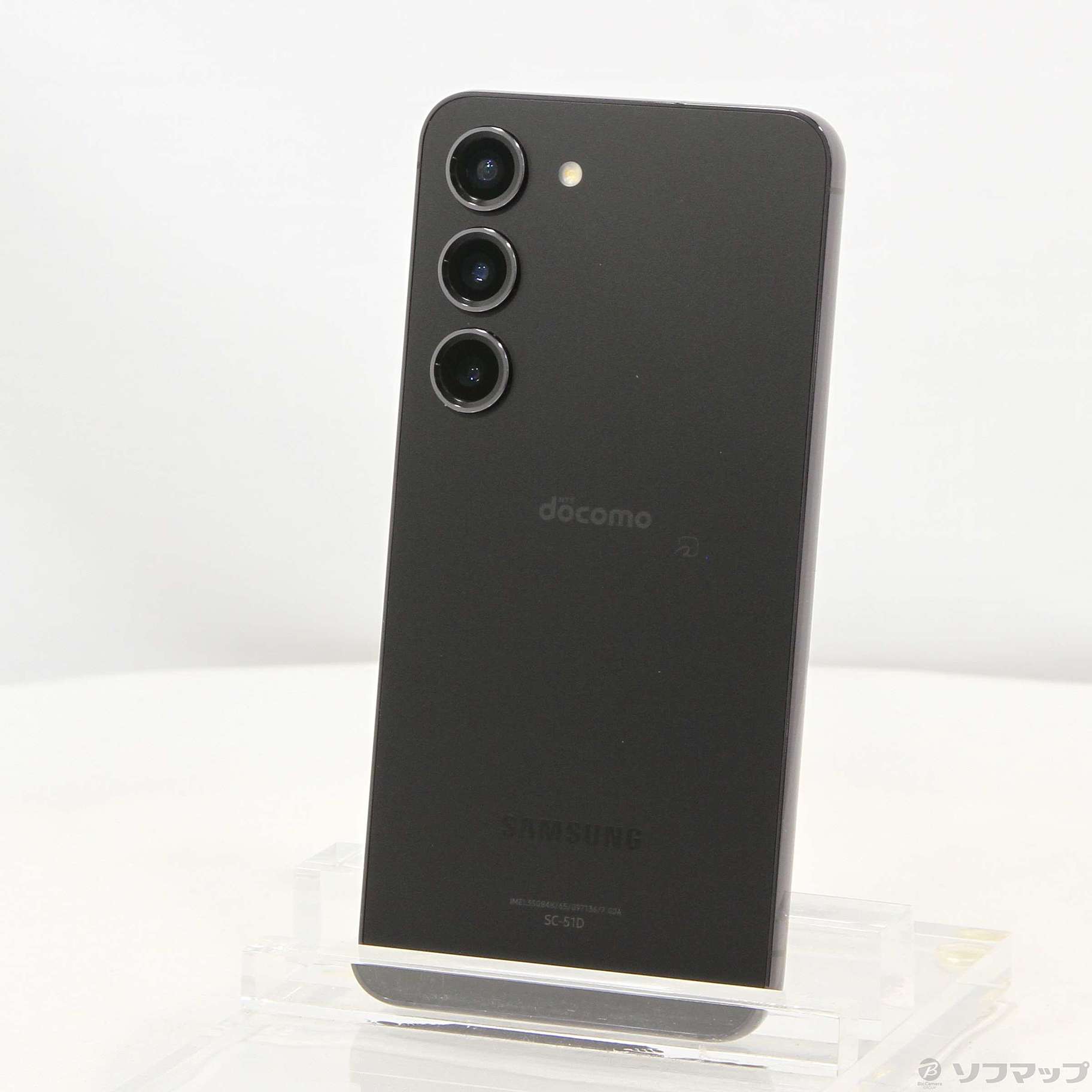 中古】Galaxy S23 256GB ファントムブラック SC-51D docomo