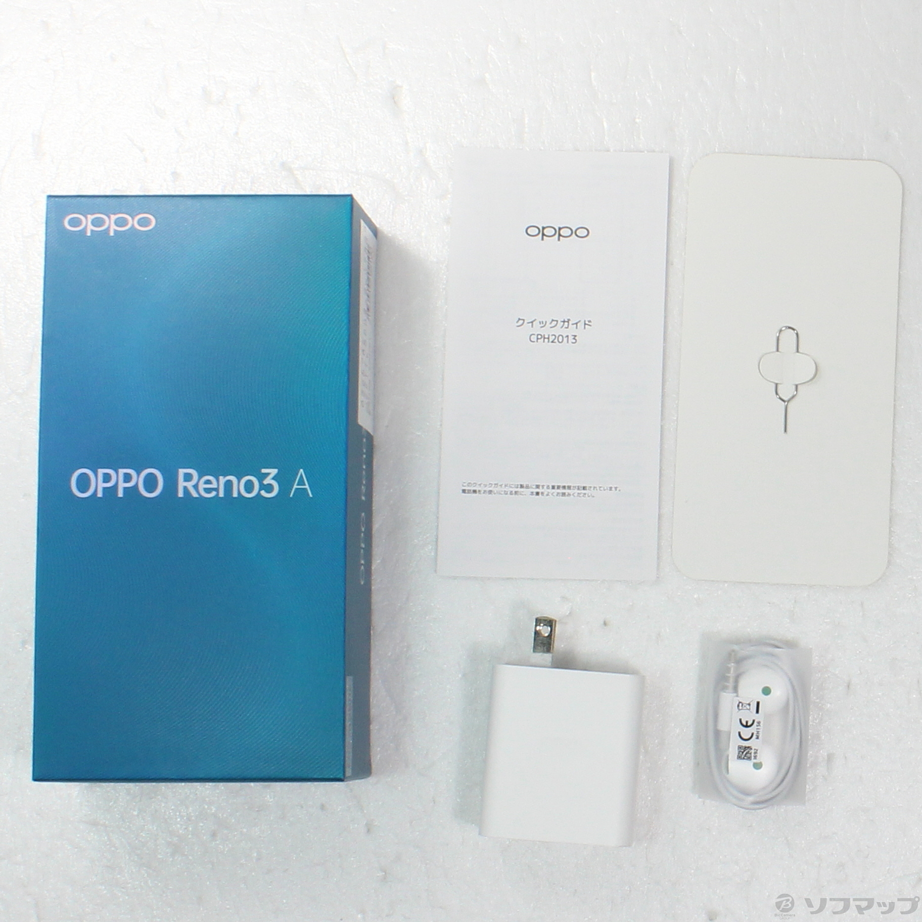 中古】OPPO Reno3 A 128GB ブラック OPU33SKU UQ mobile