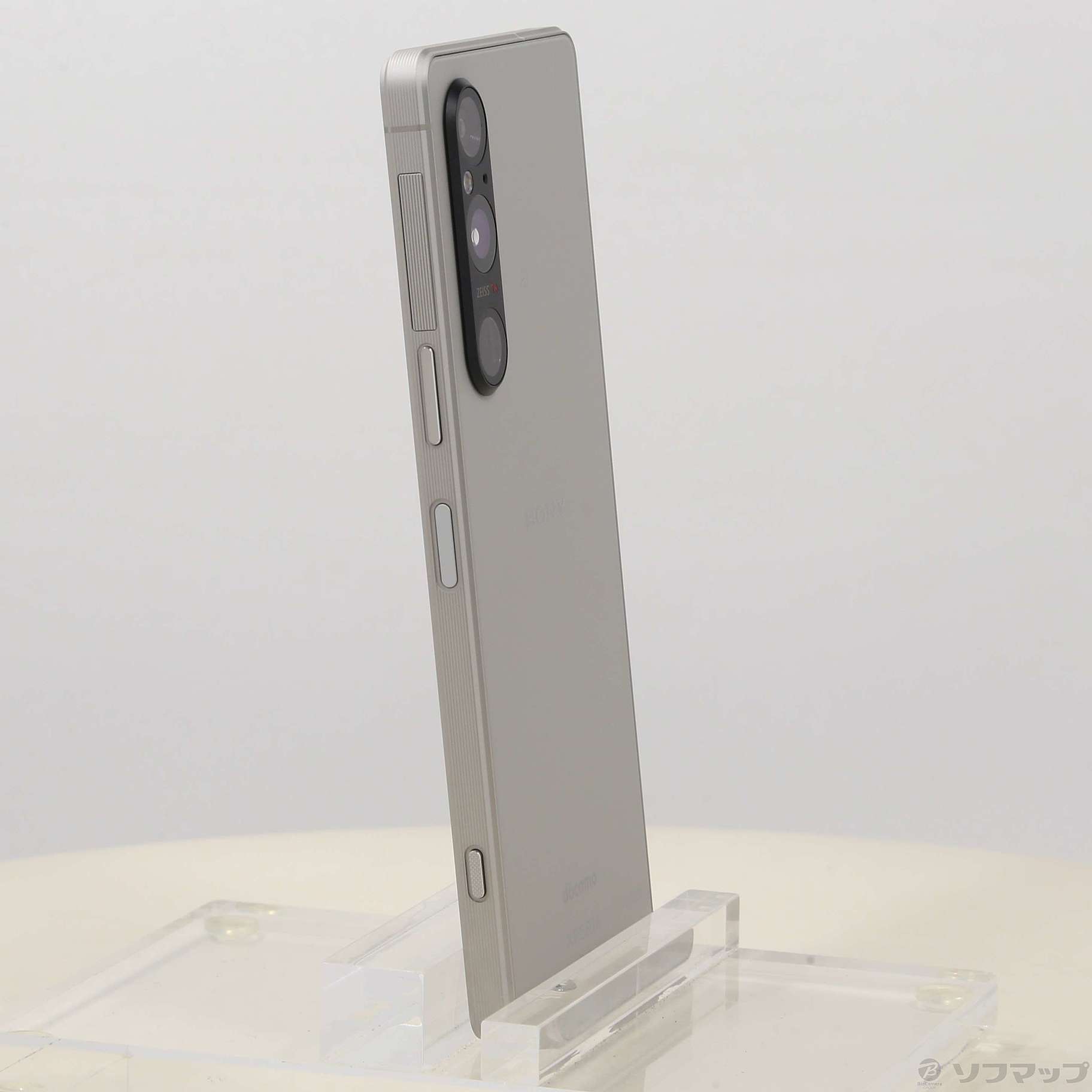 中古】Xperia 1 V 256GB プラチナシルバー SO-51D docomo SIM