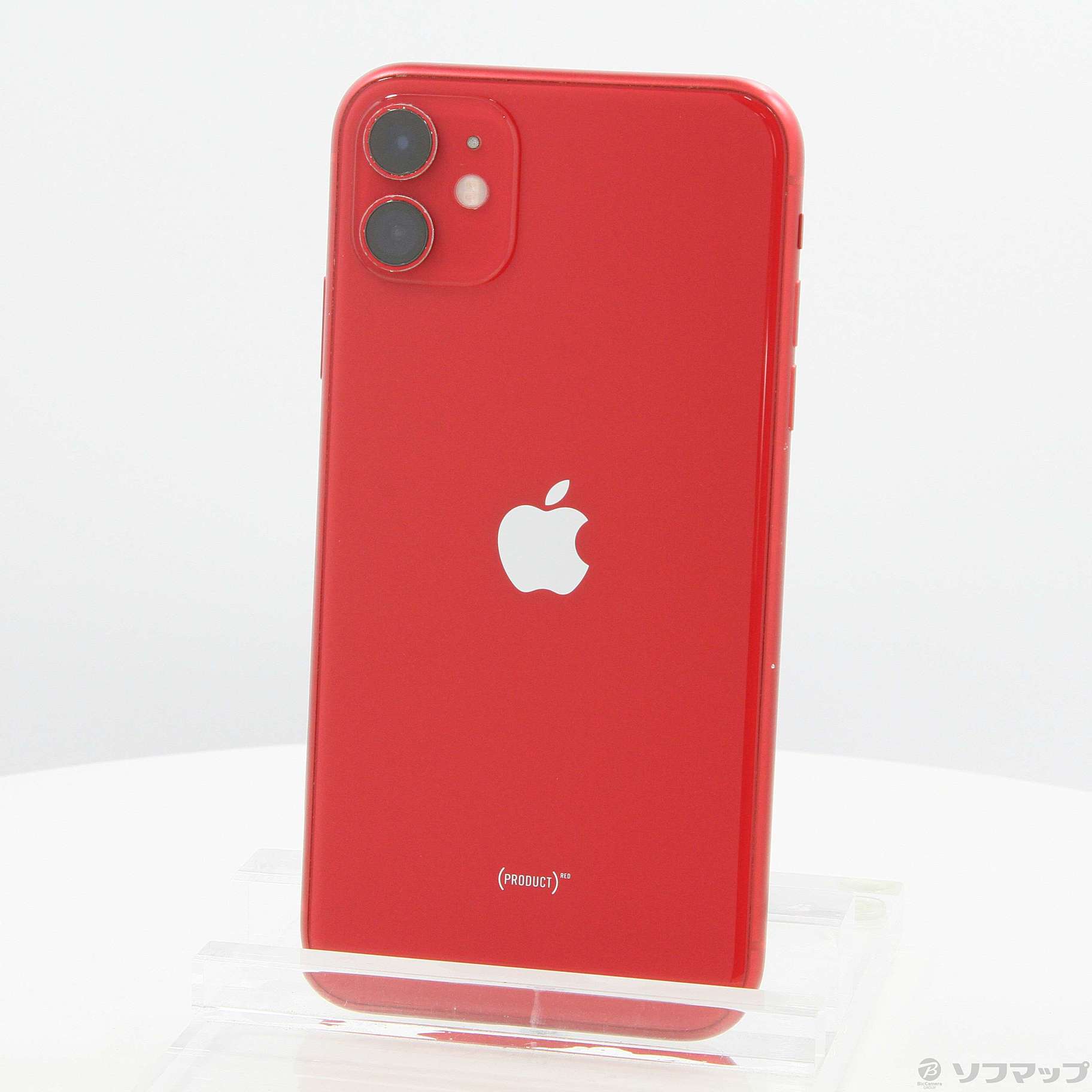 中古】iPhone11 64GB プロダクトレッド MWLV2J／A SIMフリー