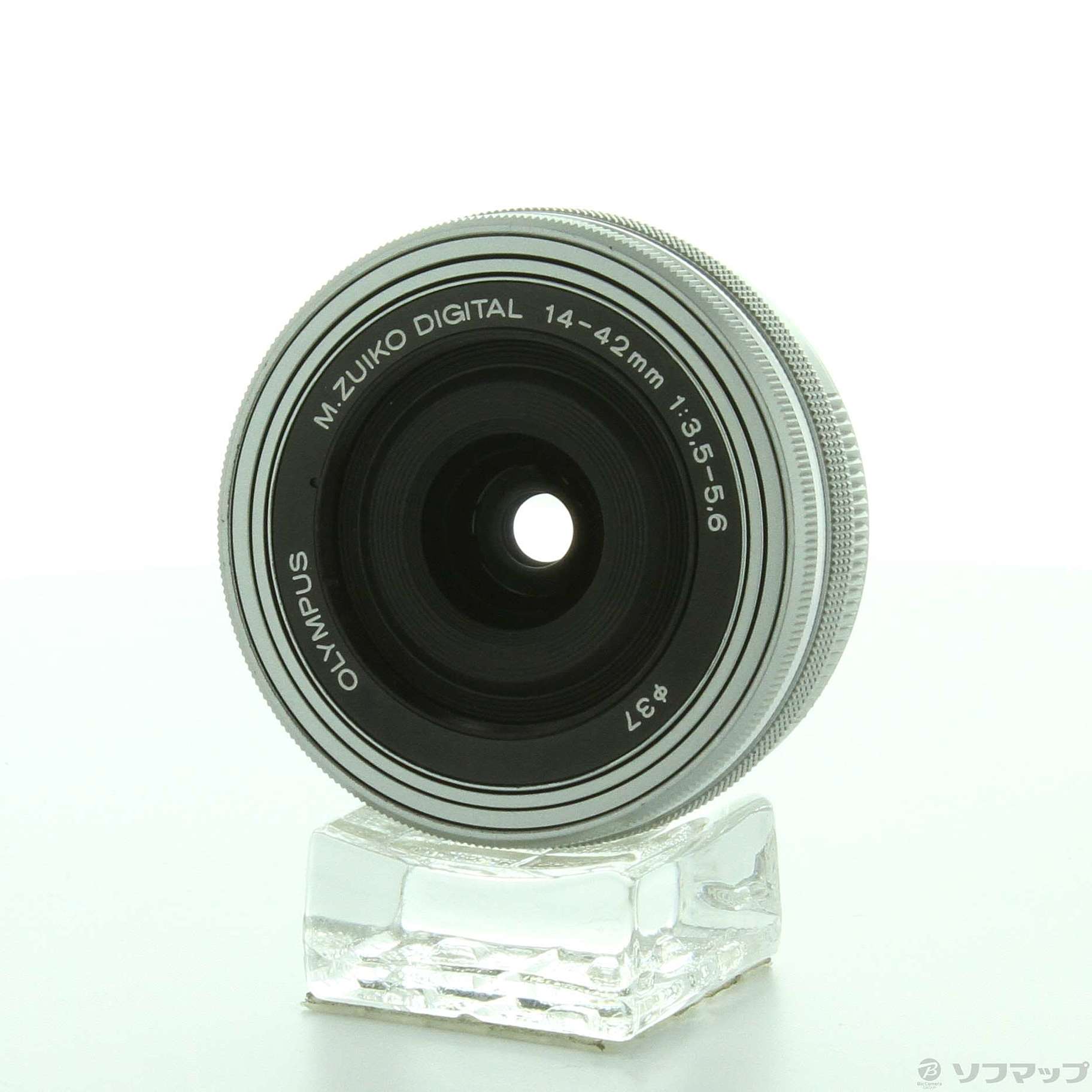 中古】M.ZUIKO DIGITAL ED 14-42mm F3.5-5.6 EZ シルバー (μ4／3