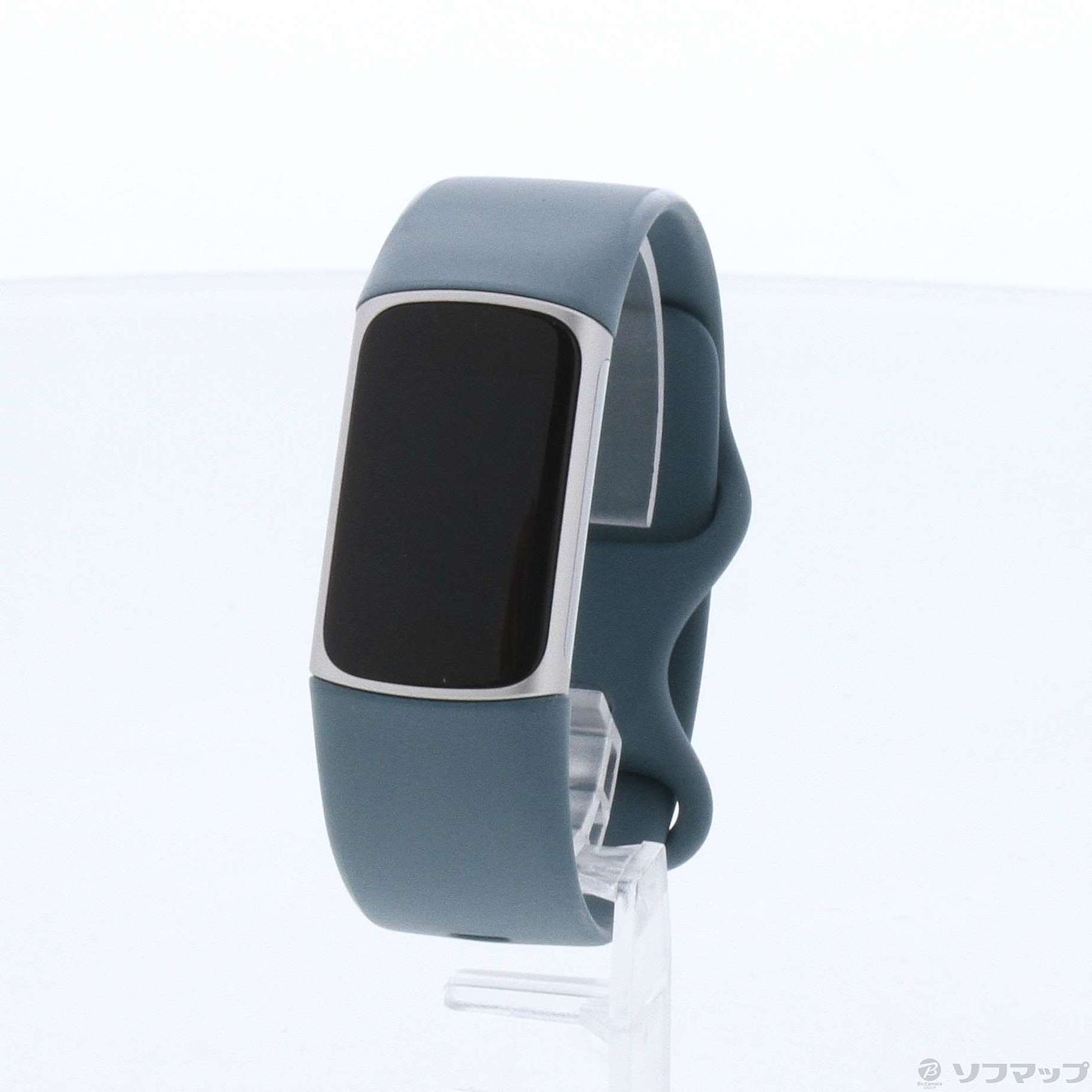 中古】Fitbit Charge5 スチールブルー FB421SRBU-FRCJK [2133049299178