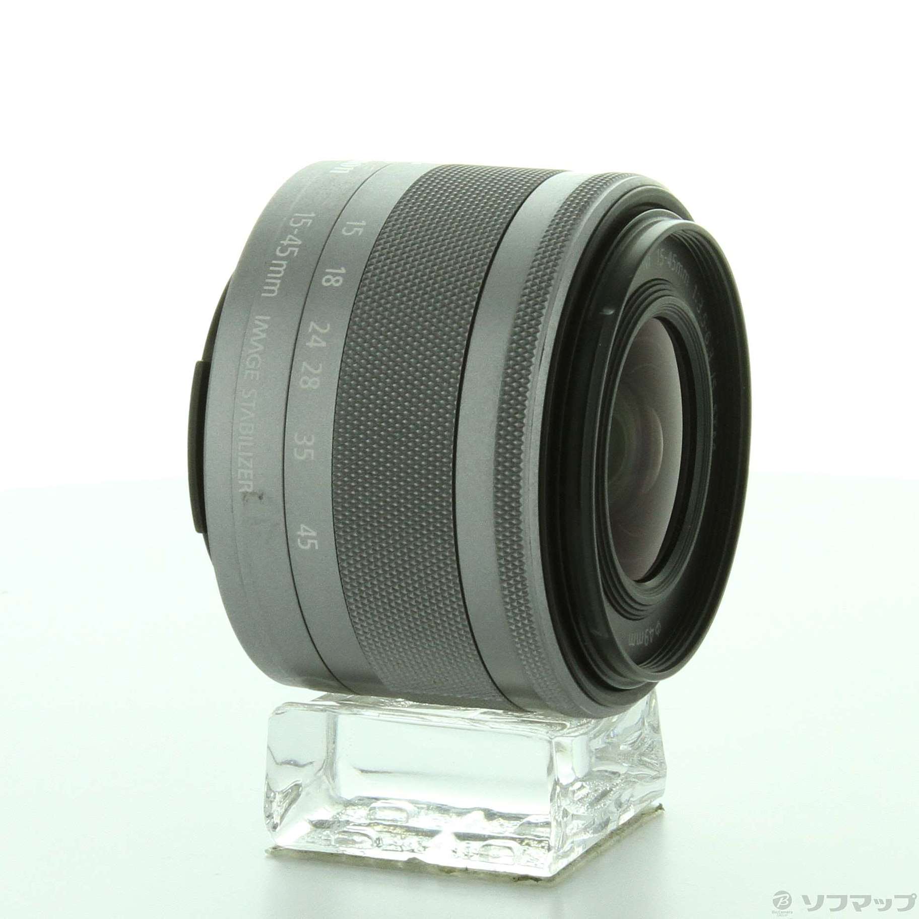 中古】EF-M 15-45mm F3.5-6.3 IS STM SL シルバー [2133049304322 