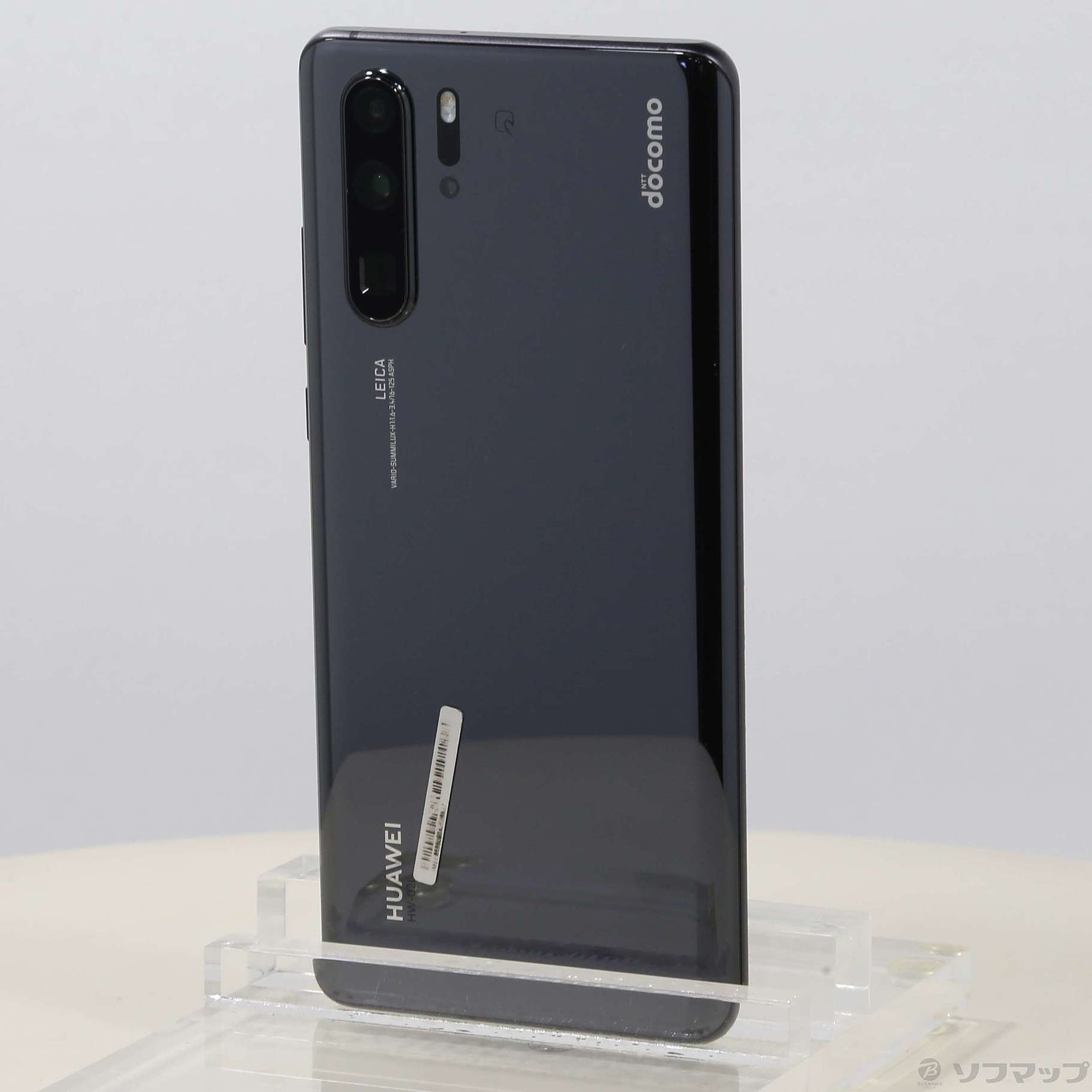 HW-02Lカラー超美品Huawei P30 Pro　HW-02L 黒 SIM解除済　オマケつき