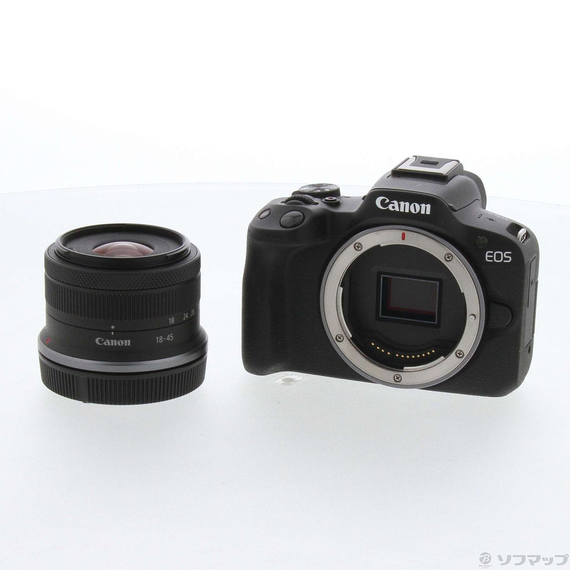 中古】EOS R50 RF-S18-45 IS STM レンズキット ブラック