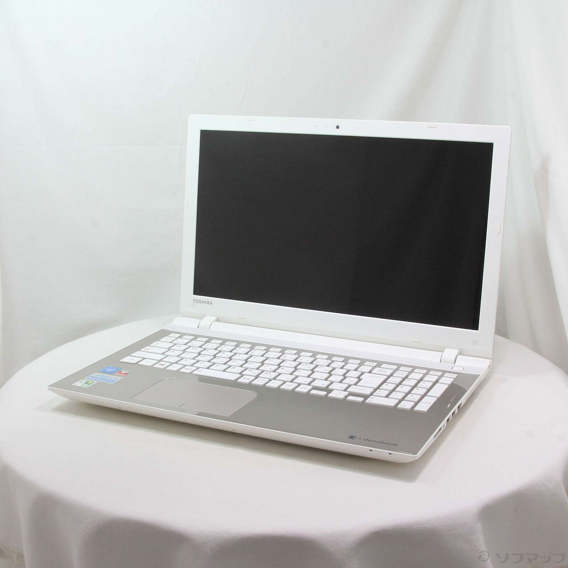 中古】格安安心パソコン dynabook T45／VG PT45VGP-SJA サテンゴールド 