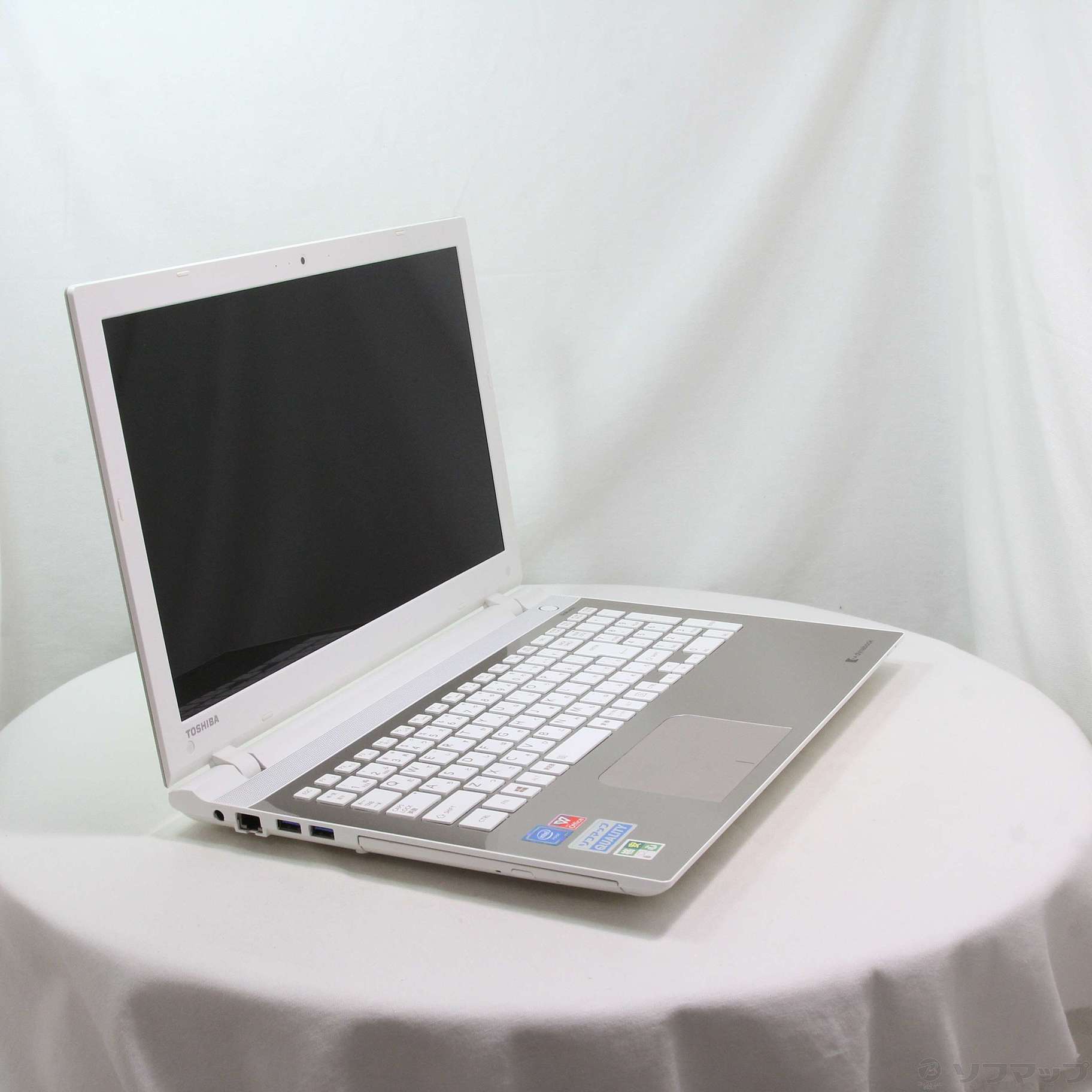 中古】格安安心パソコン dynabook T45／VG PT45VGP-SJA サテンゴールド