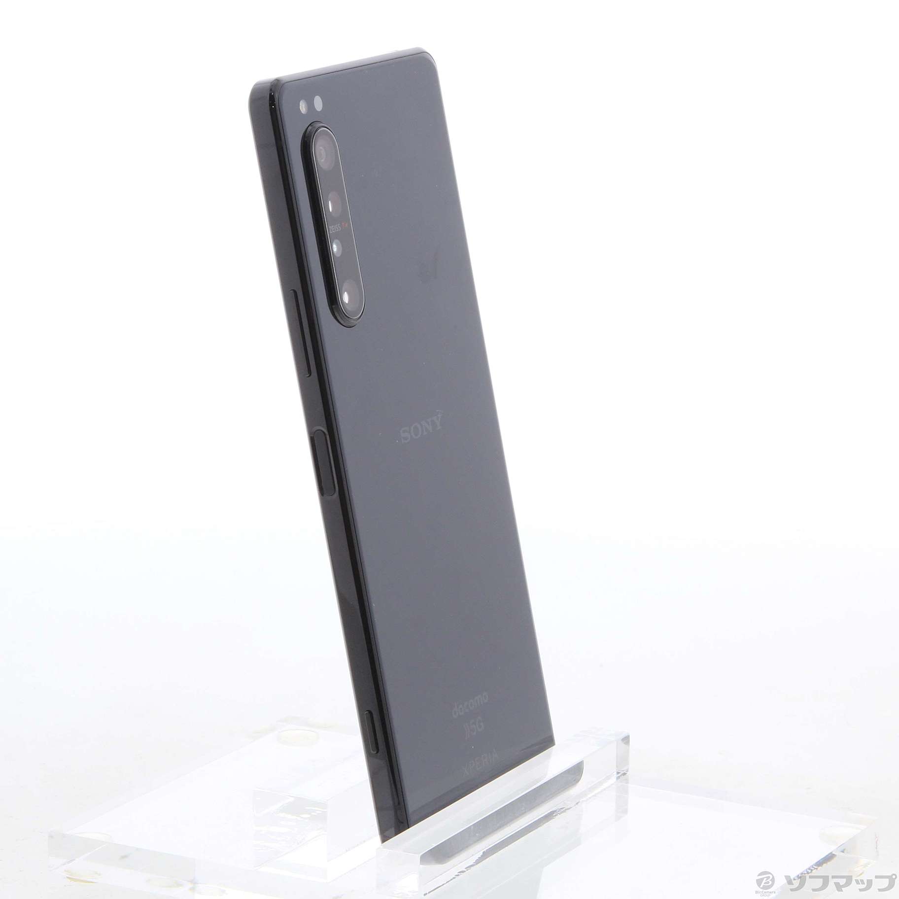 中古】Xperia 1 II 128GB ブラック SO-51A docomoロック解除SIMフリー