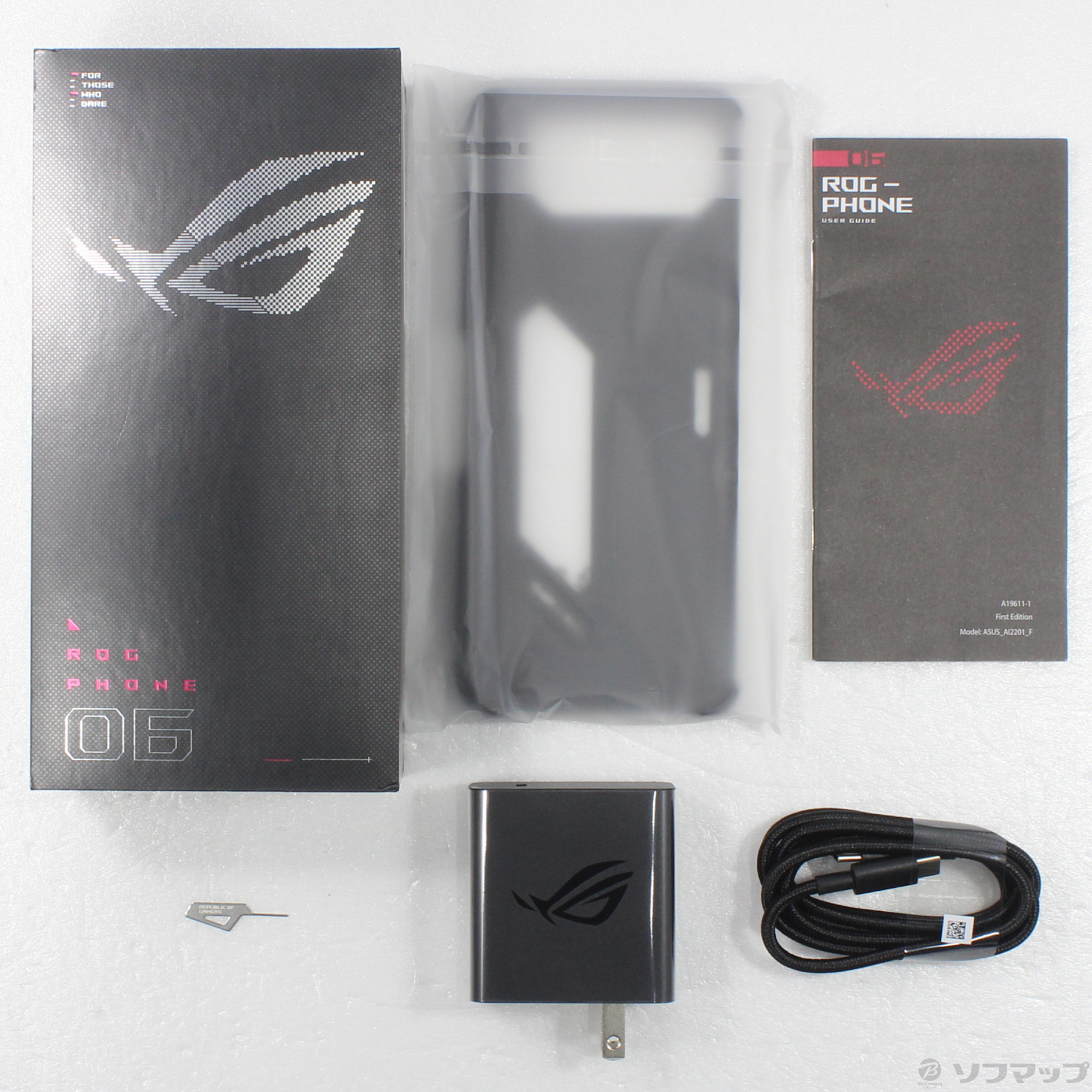 ROG Phone 6 512GB ファントムブラック ROG6-BK16R512 SIMフリー