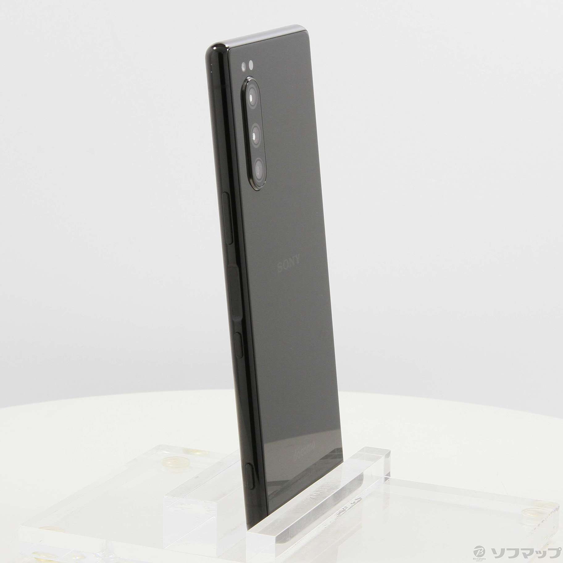 中古】Xperia 5 64GB ブラック SO-01M docomoロック解除SIMフリー