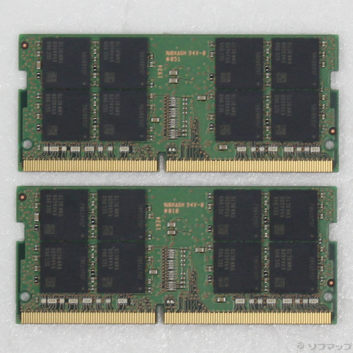 中古】260Pin DDR4-2666 PC4-21300 64GB 32GB×2枚組 [2133049316196