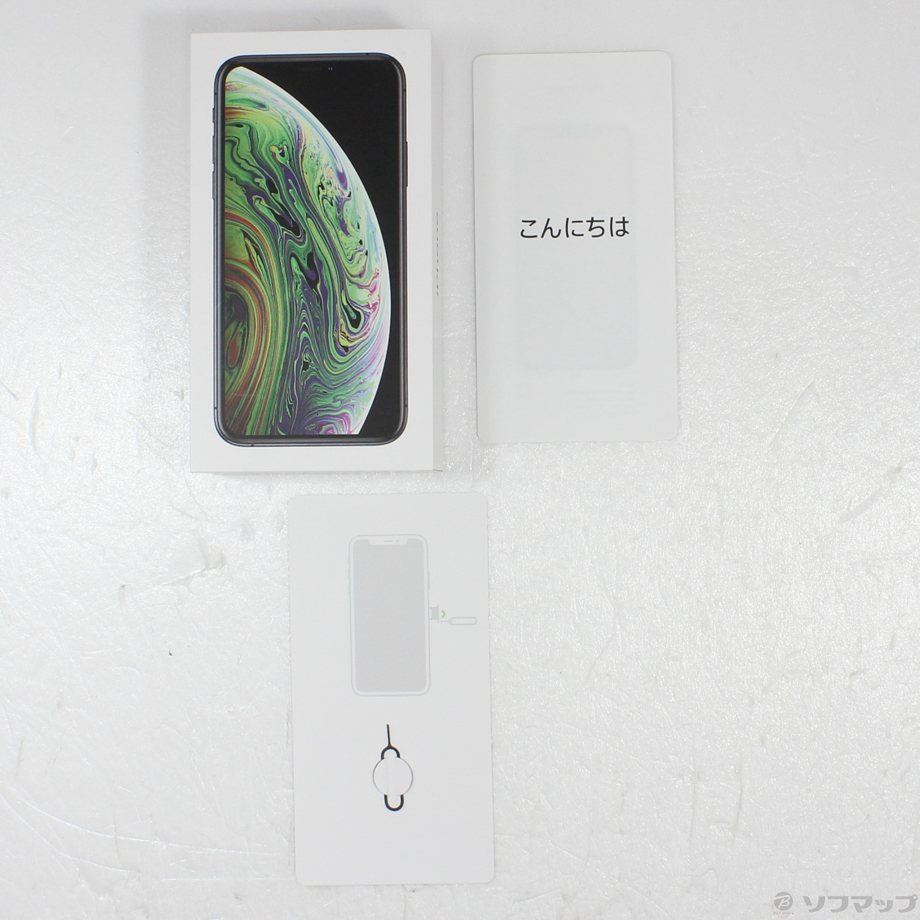 iPhoneXS 256GB スペースグレイ MTE02J／A SIMフリー