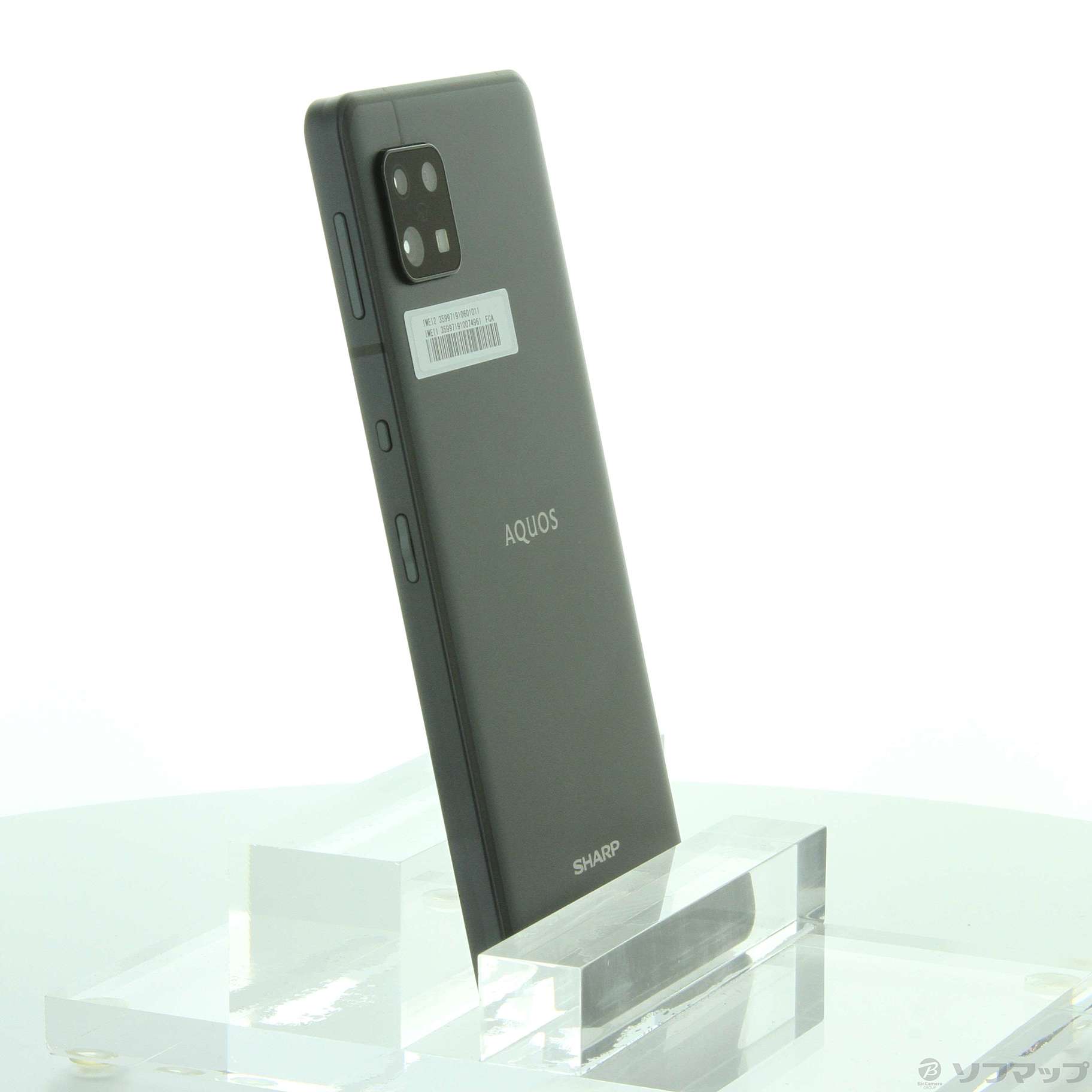 中古】AQUOS sense6s 楽天版 64GB ブラック SH-RM19s SIMフリー