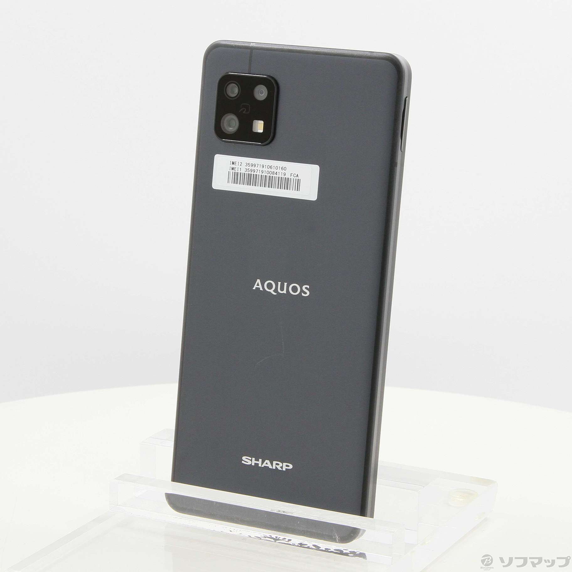 AQUOS sense6s ブラック 64 GB 版-