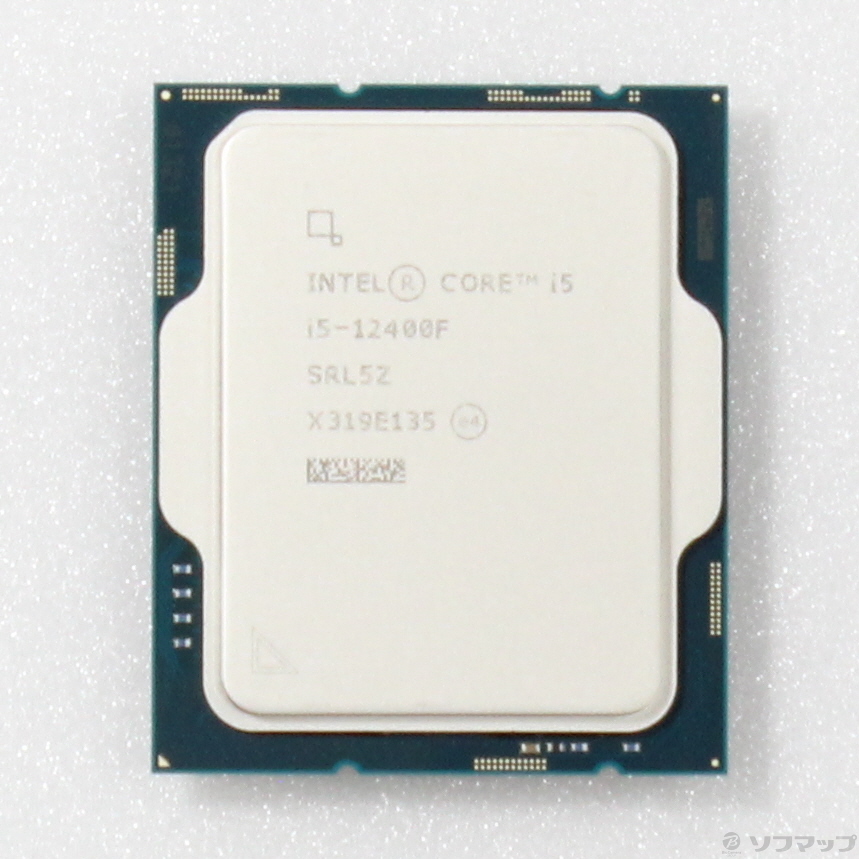 【新品・未使用品】インテル INTEL CPU Core i5-12400F