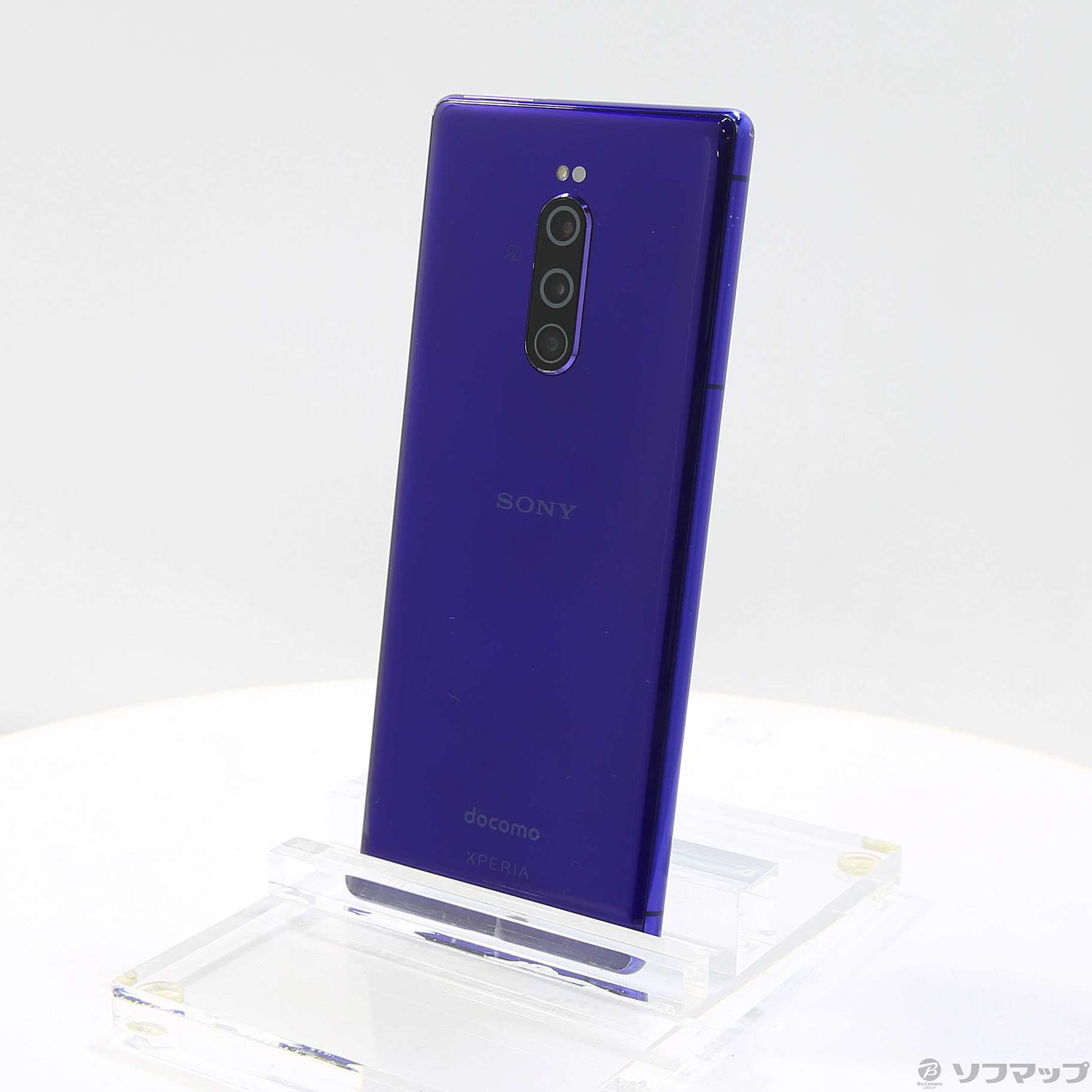 中古】セール対象品 Xperia 1 64GB パープル SO-03L docomoロック解除