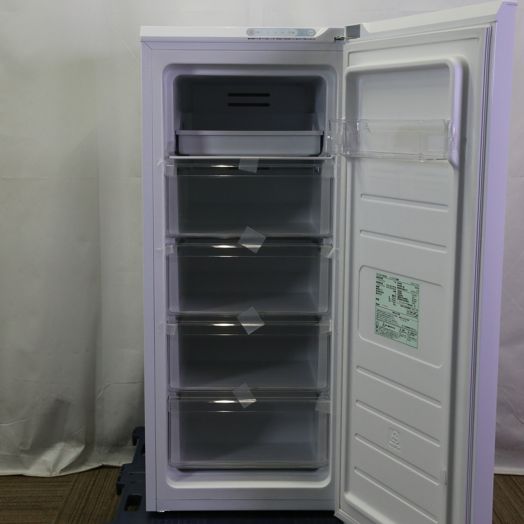 2022年製 冷凍庫 自動霜取り 119ℓ 冷凍庫 アイリスオーヤマ小型 119L