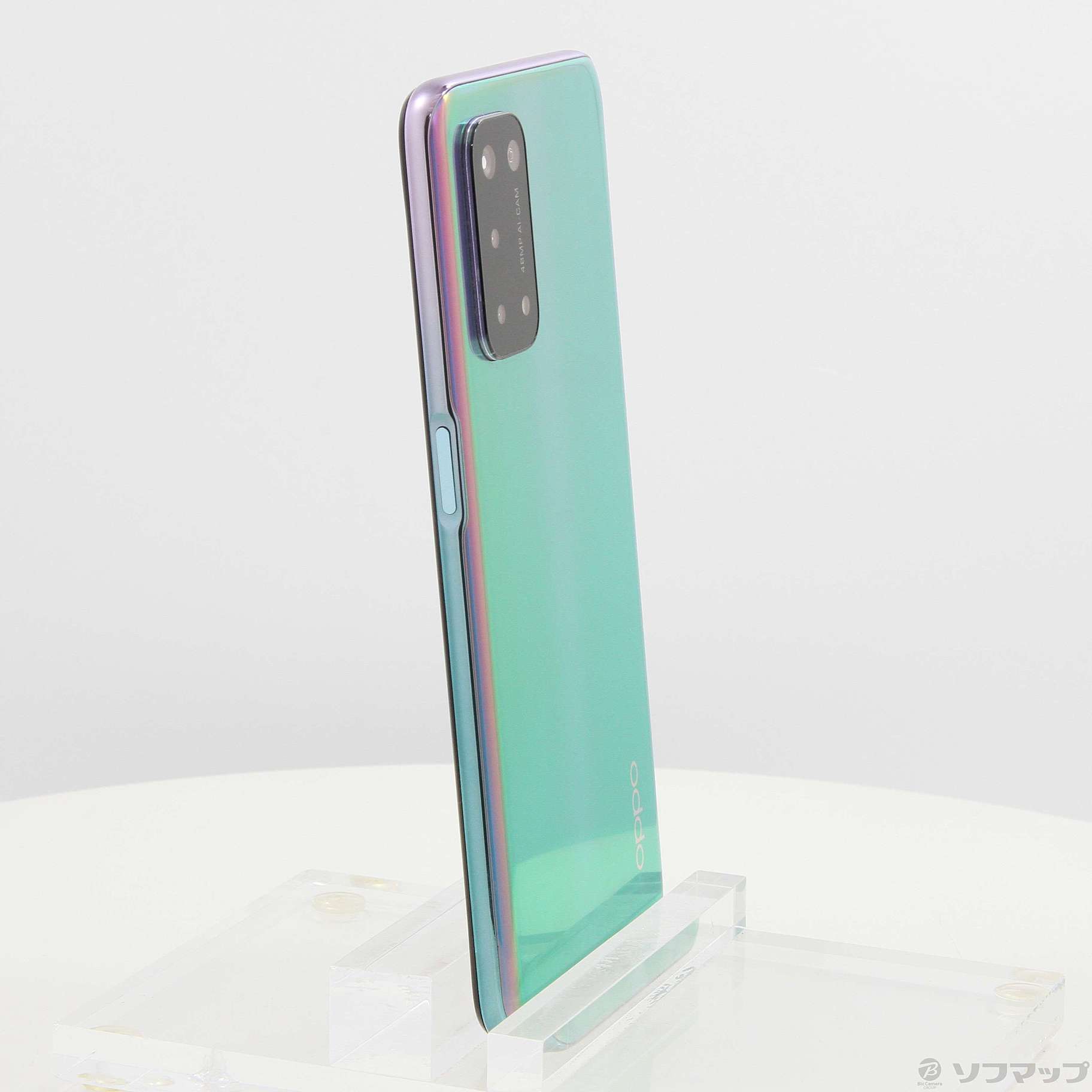 中古】OPPO A54 5G 64GB ファンタスティックパープル OPG02 auロック