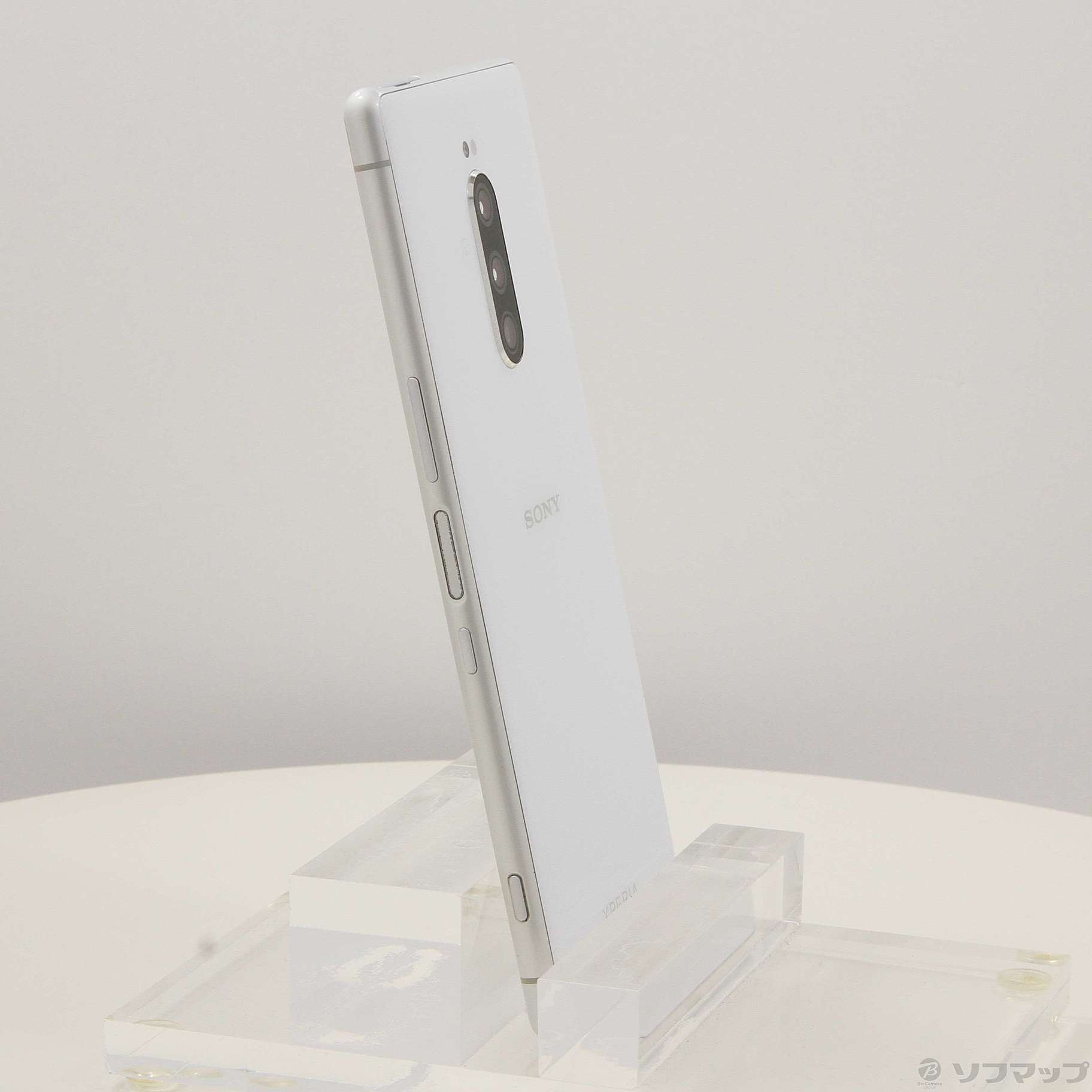 中古】Xperia 1 64GB ホワイト SOV40 auロック解除SIMフリー