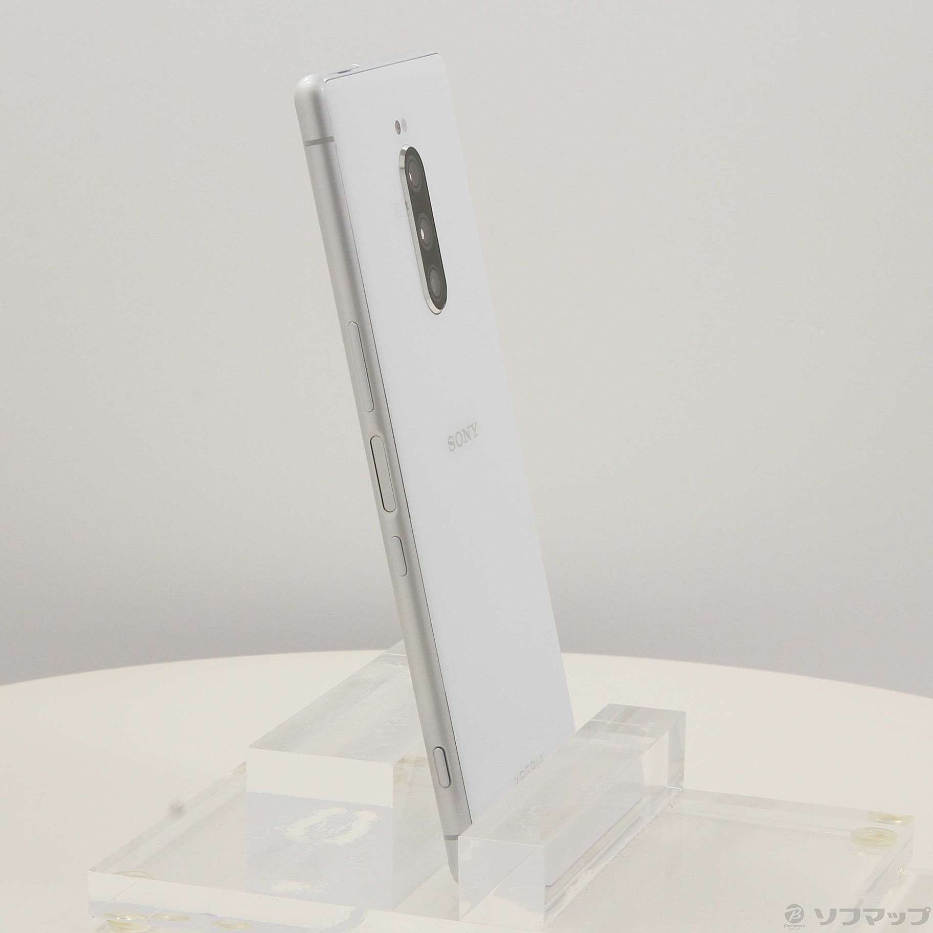 中古】Xperia 1 64GB ホワイト SOV40 auロック解除SIMフリー