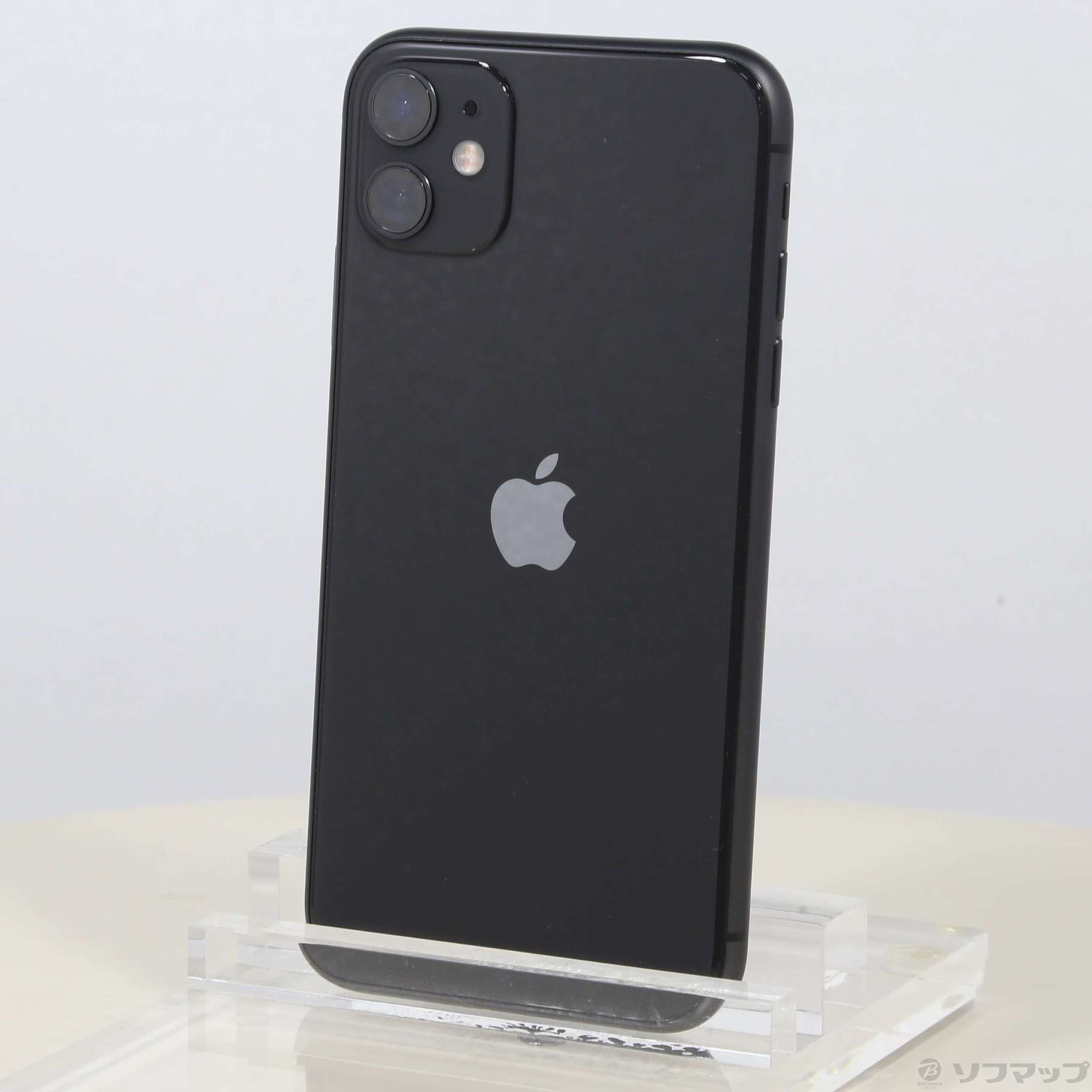 中古】iPhone11 128GB ブラック MWM02J／A SIMフリー [2133049367549