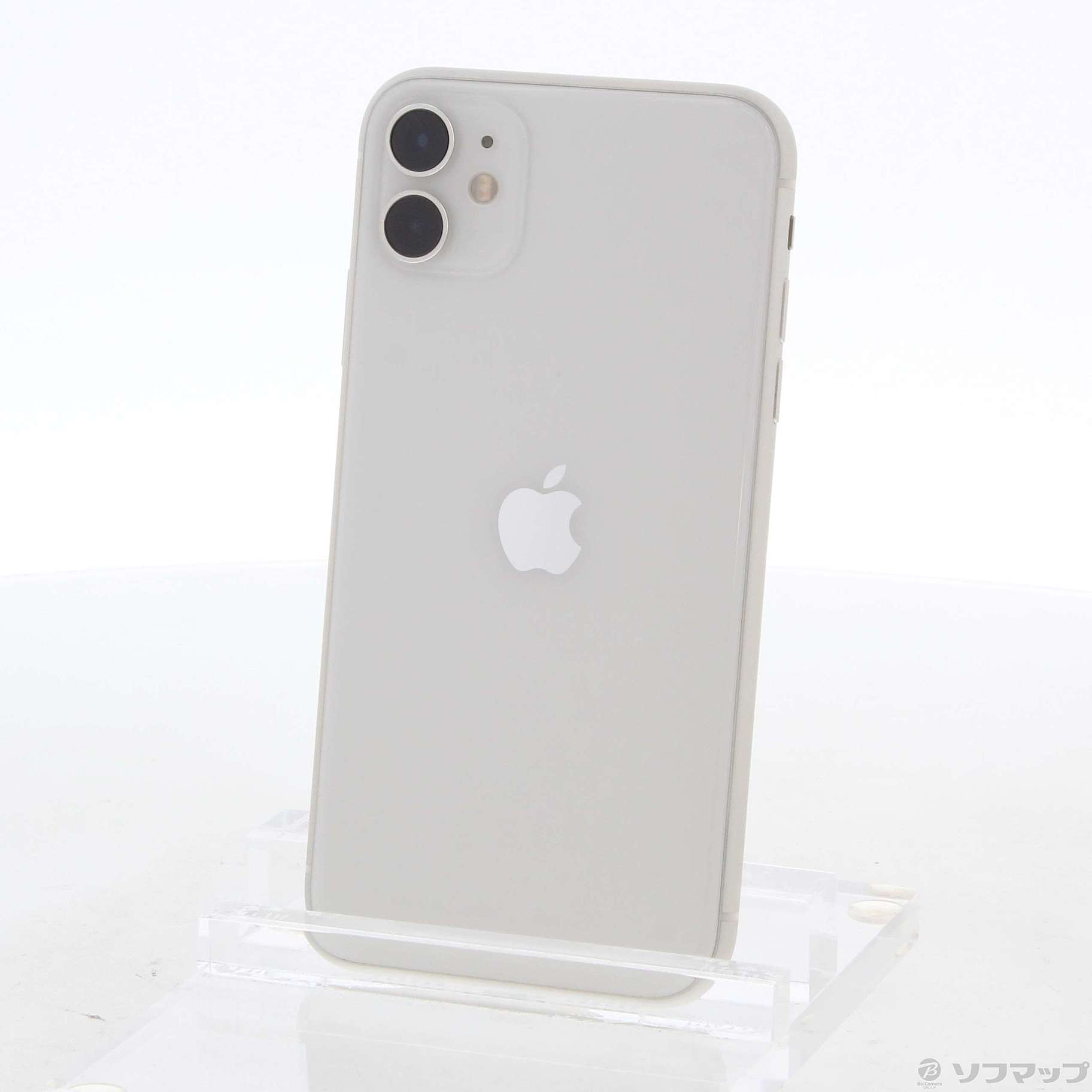 中古】iPhone11 128GB ホワイト MWM22J／A SIMフリー [2133049368461