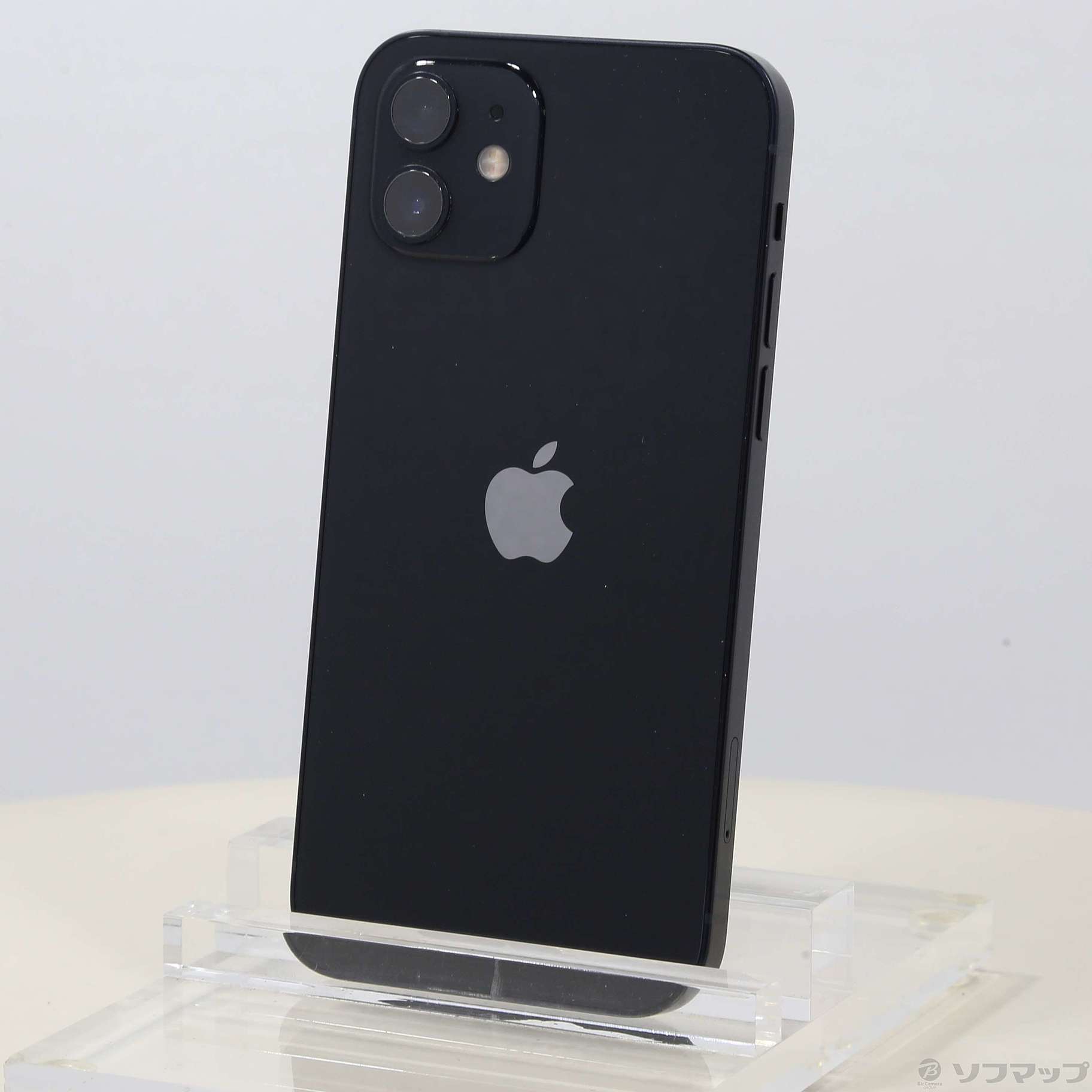 中古】iPhone12 64GB ブラック MGHN3J／A SIMフリー [2133049373588