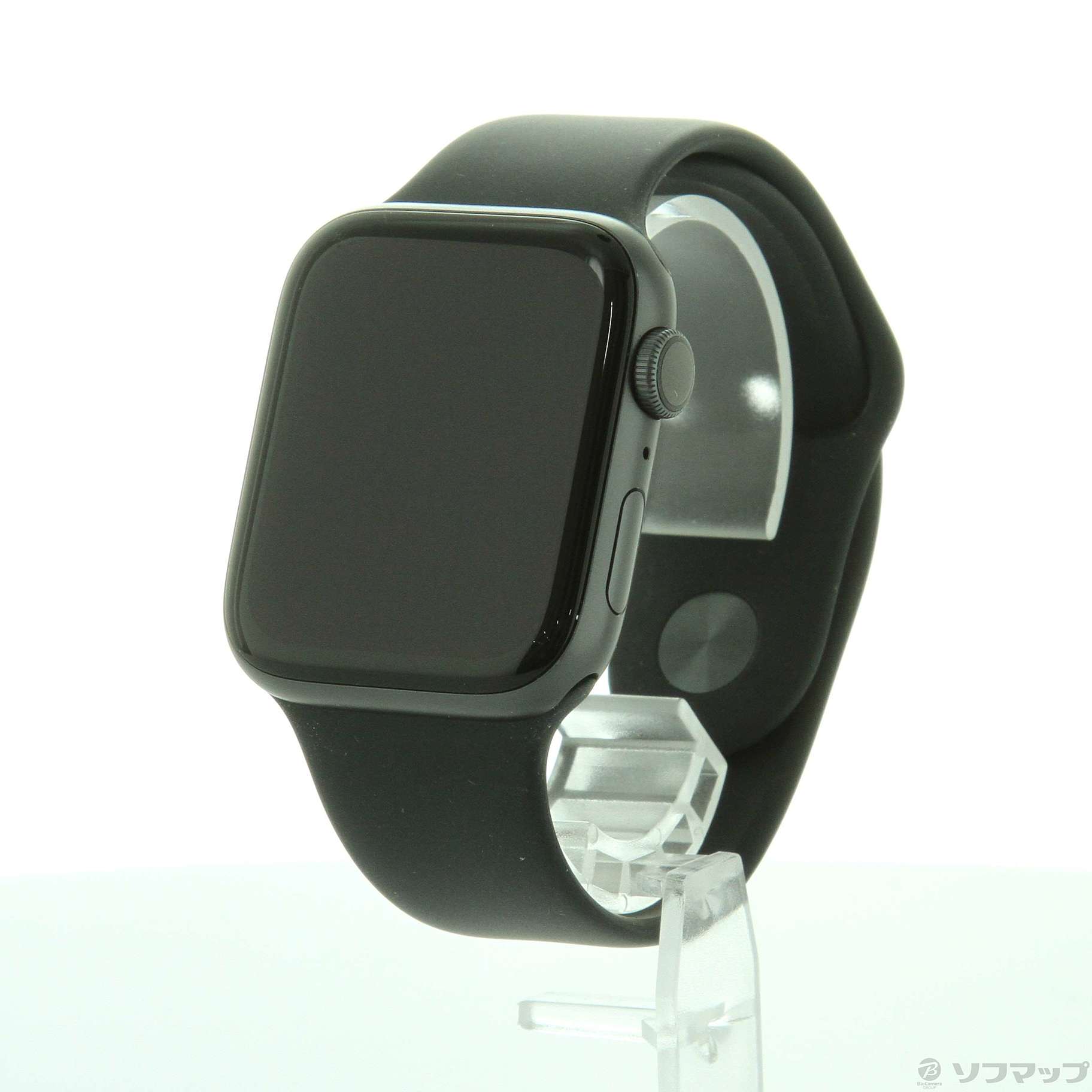 Apple Watch Series 5 GPS 44mm スペースグレイアルミニウムケース ブラックスポーツバンド