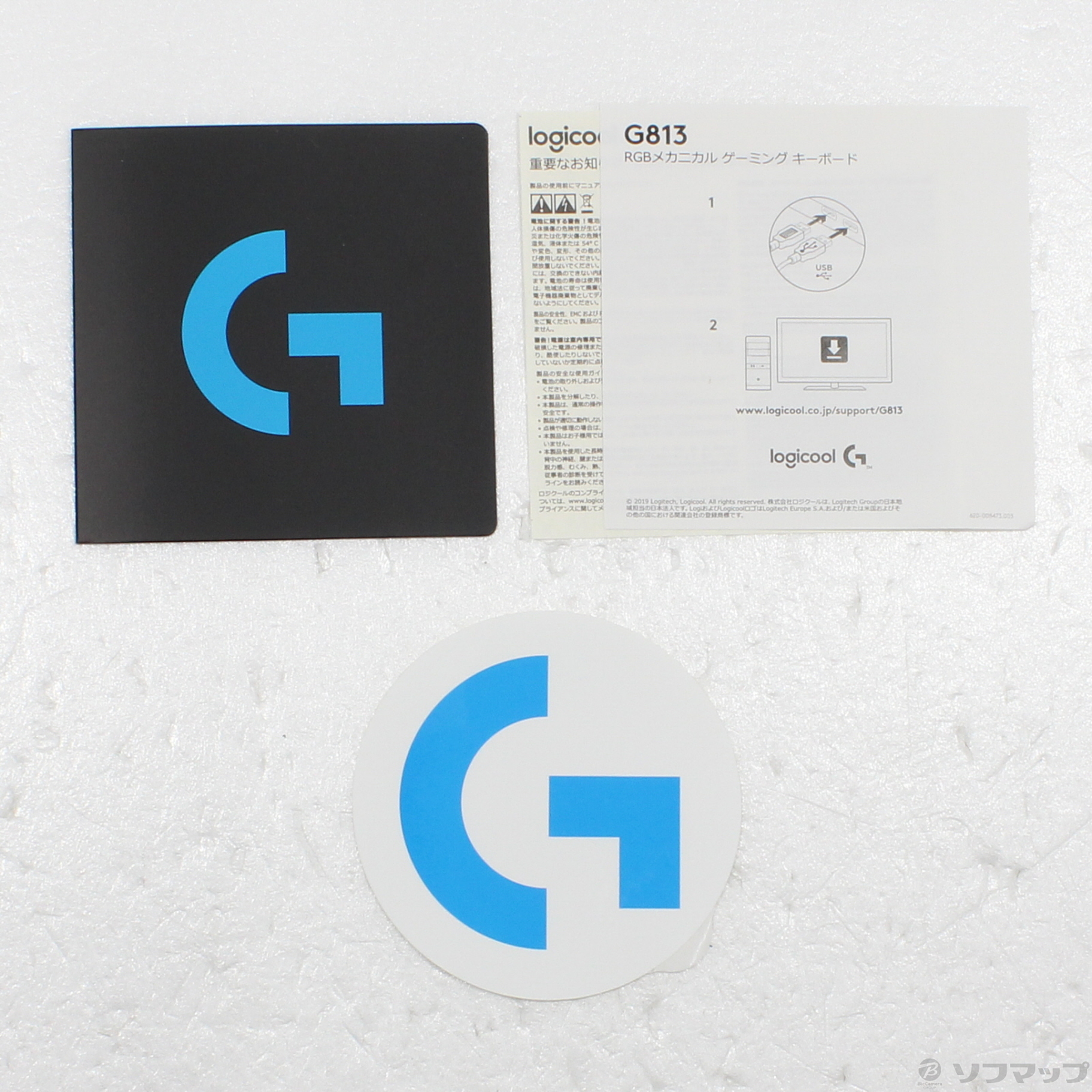中古】G813 RGBメカニカル ゲーミングキーボード G813-CK クリッキー