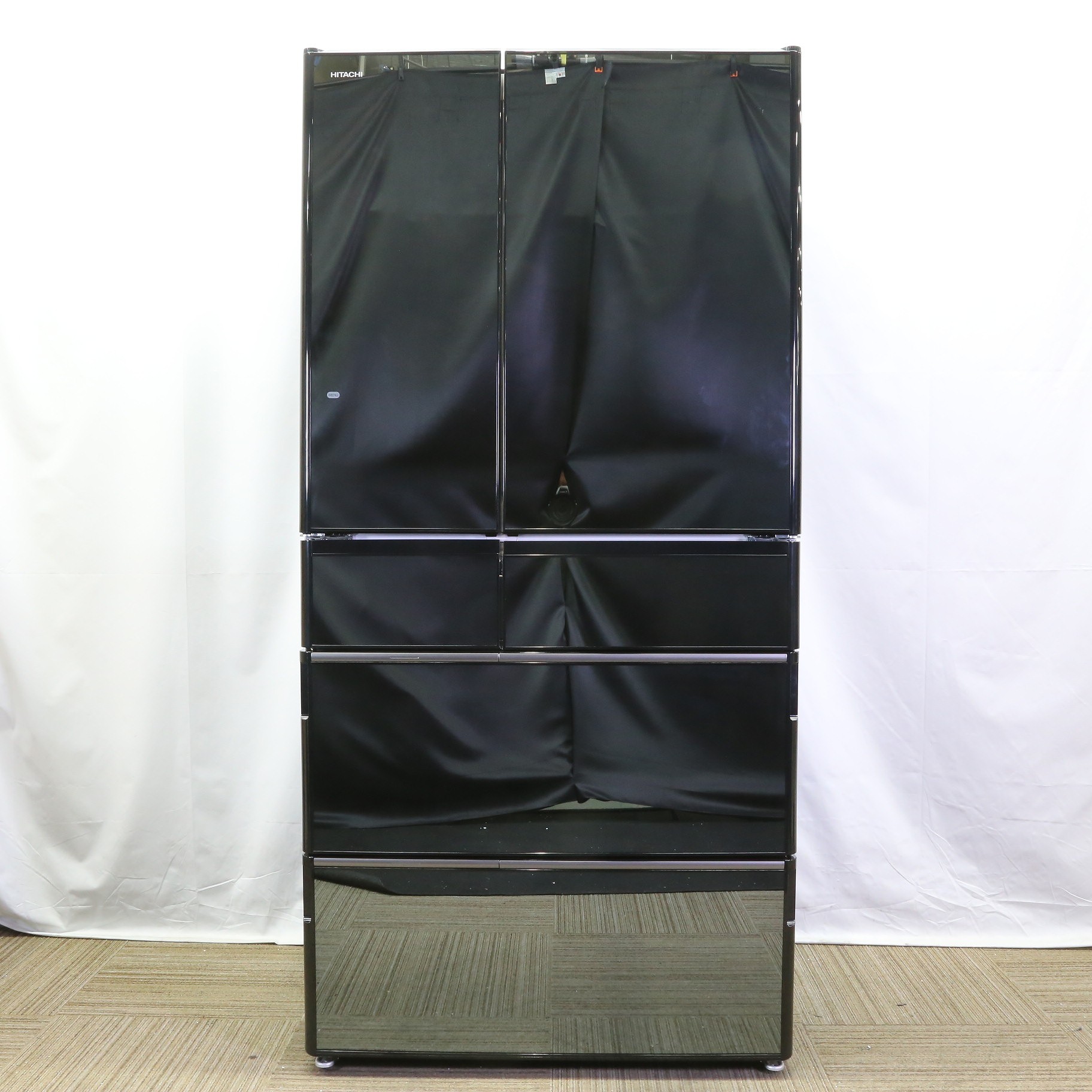 中古】〔展示品〕 冷蔵庫 WXCタイプ クリスタルミラー R-WXC74T-X ［約